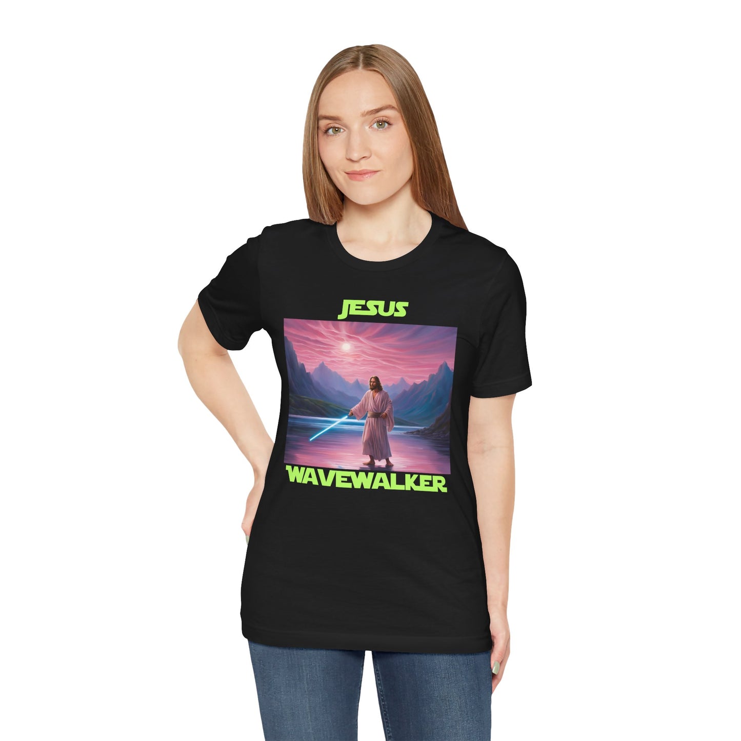 Jesus Wavewalker Graphic Tee (other colors available)