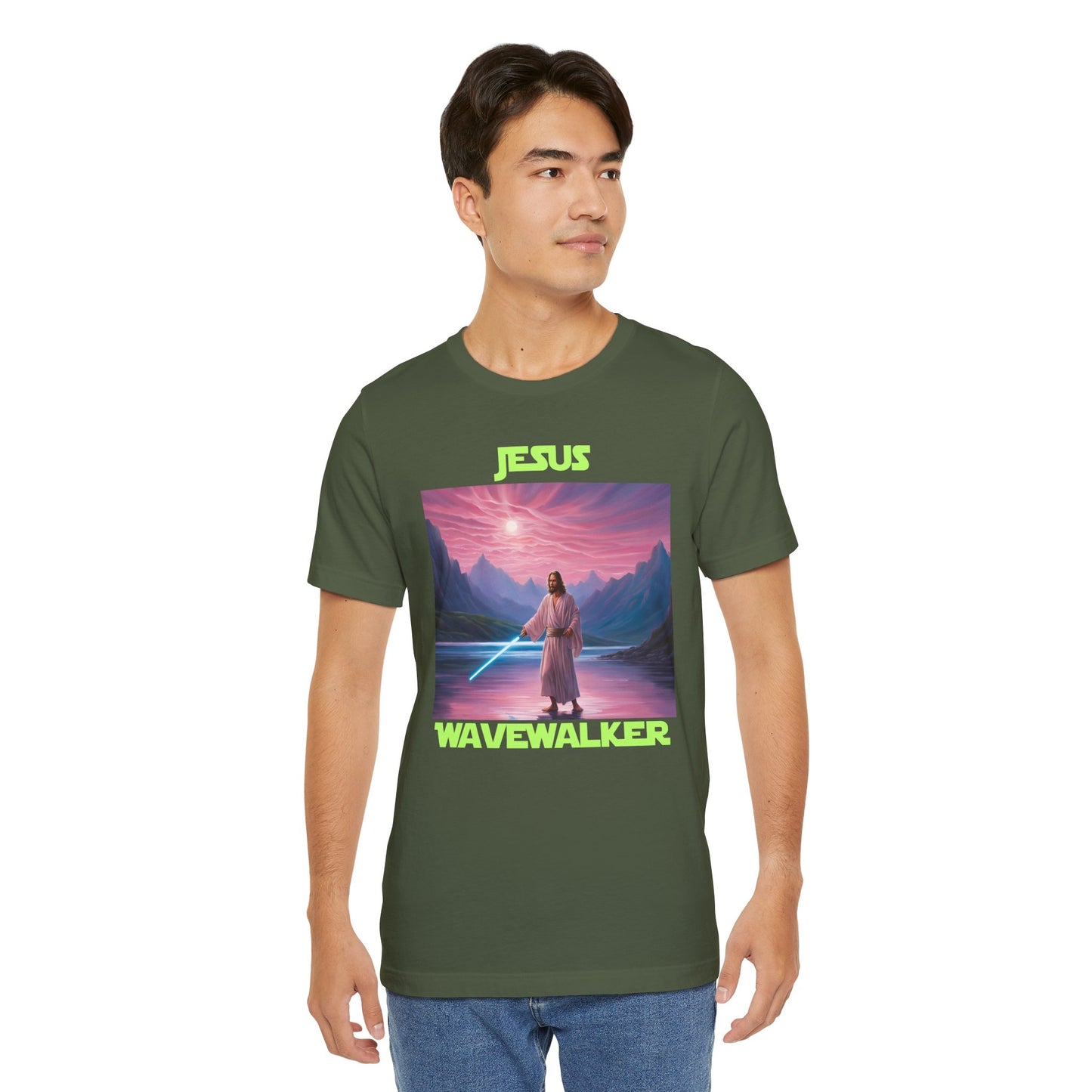 Jesus Wavewalker Graphic Tee (other colors available)