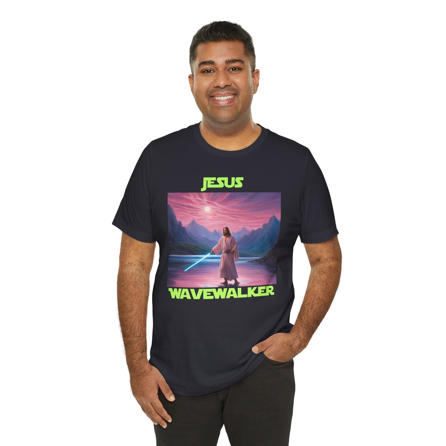 Jesus Wavewalker Graphic Tee (other colors available)