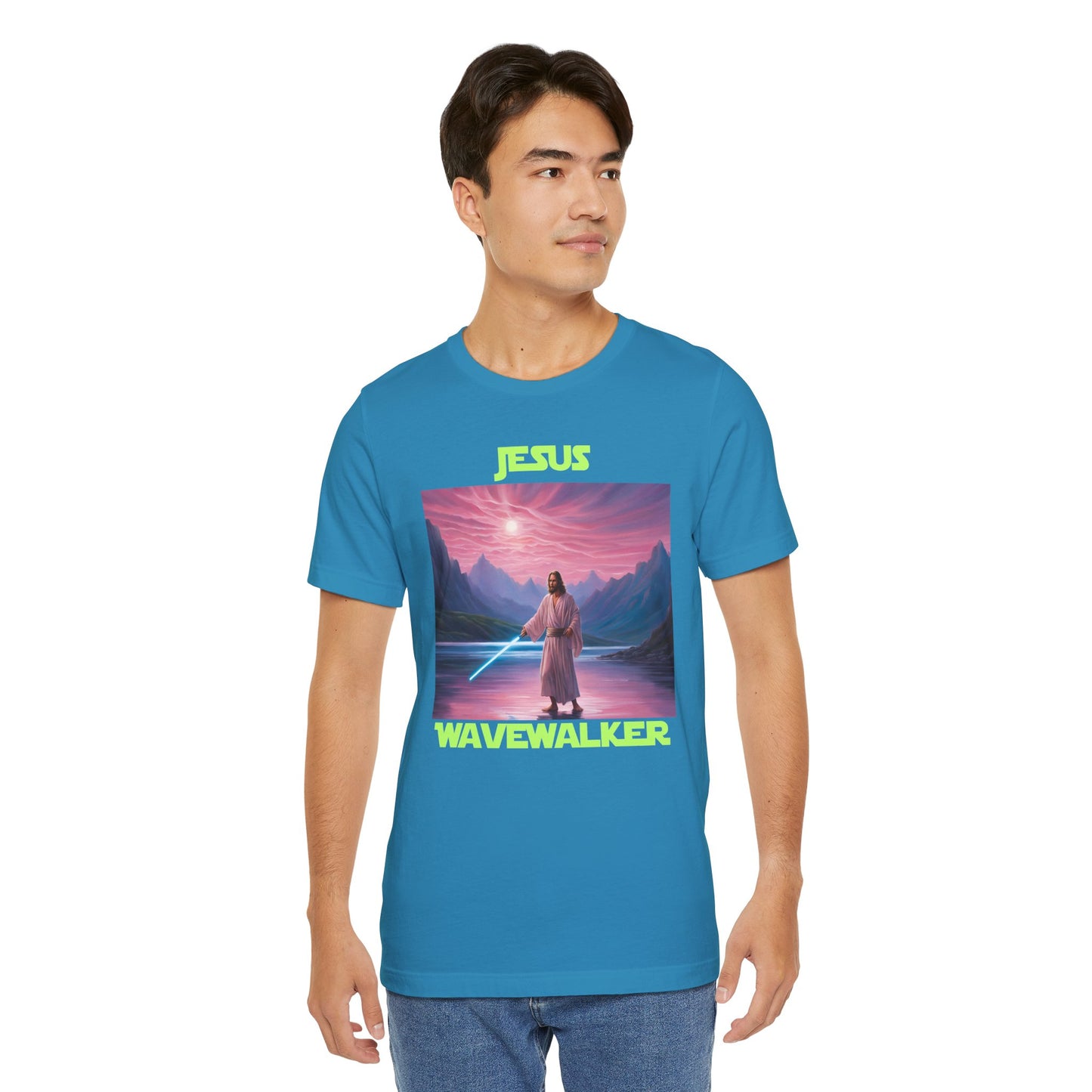 Jesus Wavewalker Graphic Tee (other colors available)