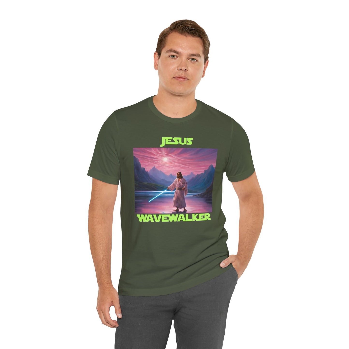 Jesus Wavewalker Graphic Tee (other colors available)