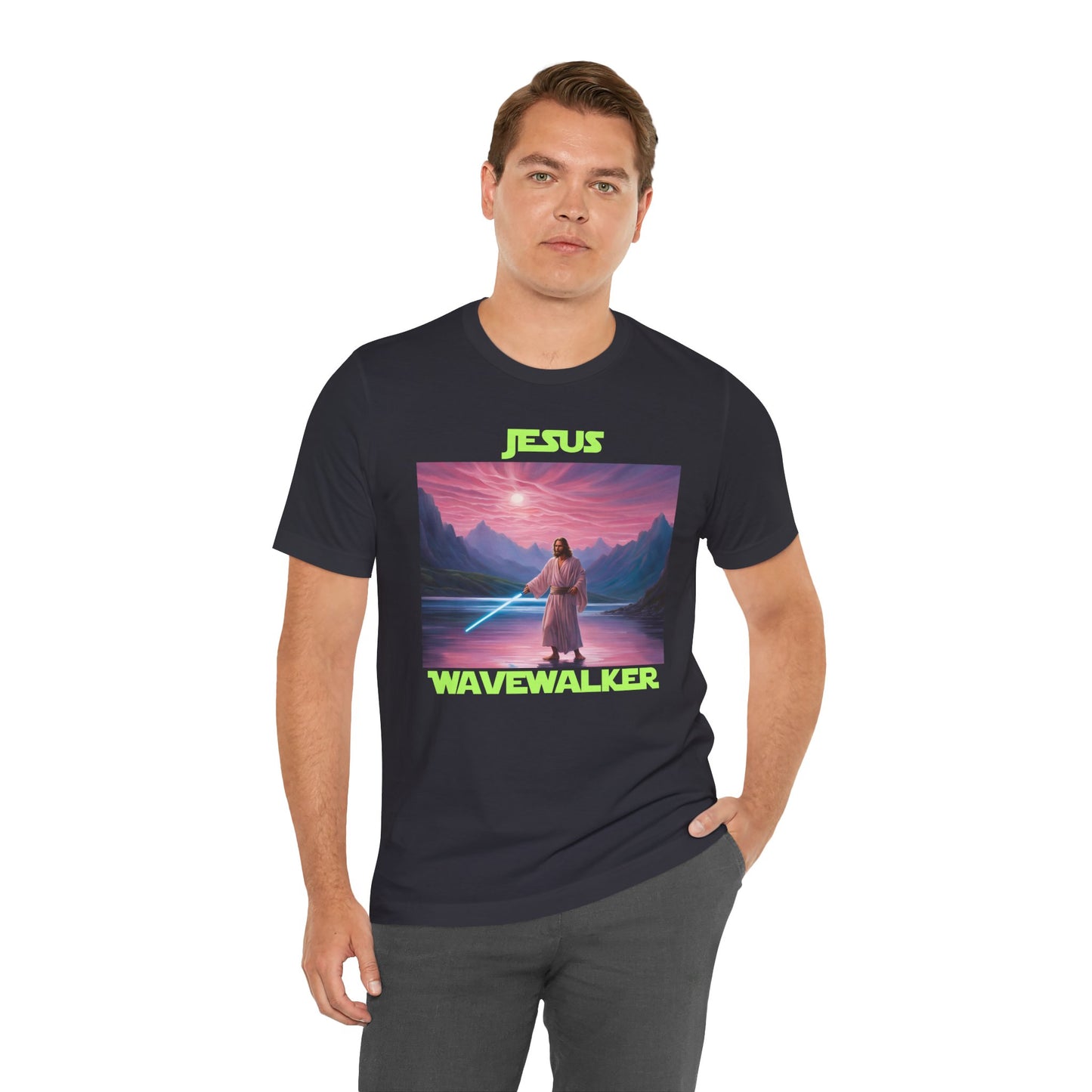 Jesus Wavewalker Graphic Tee (other colors available)