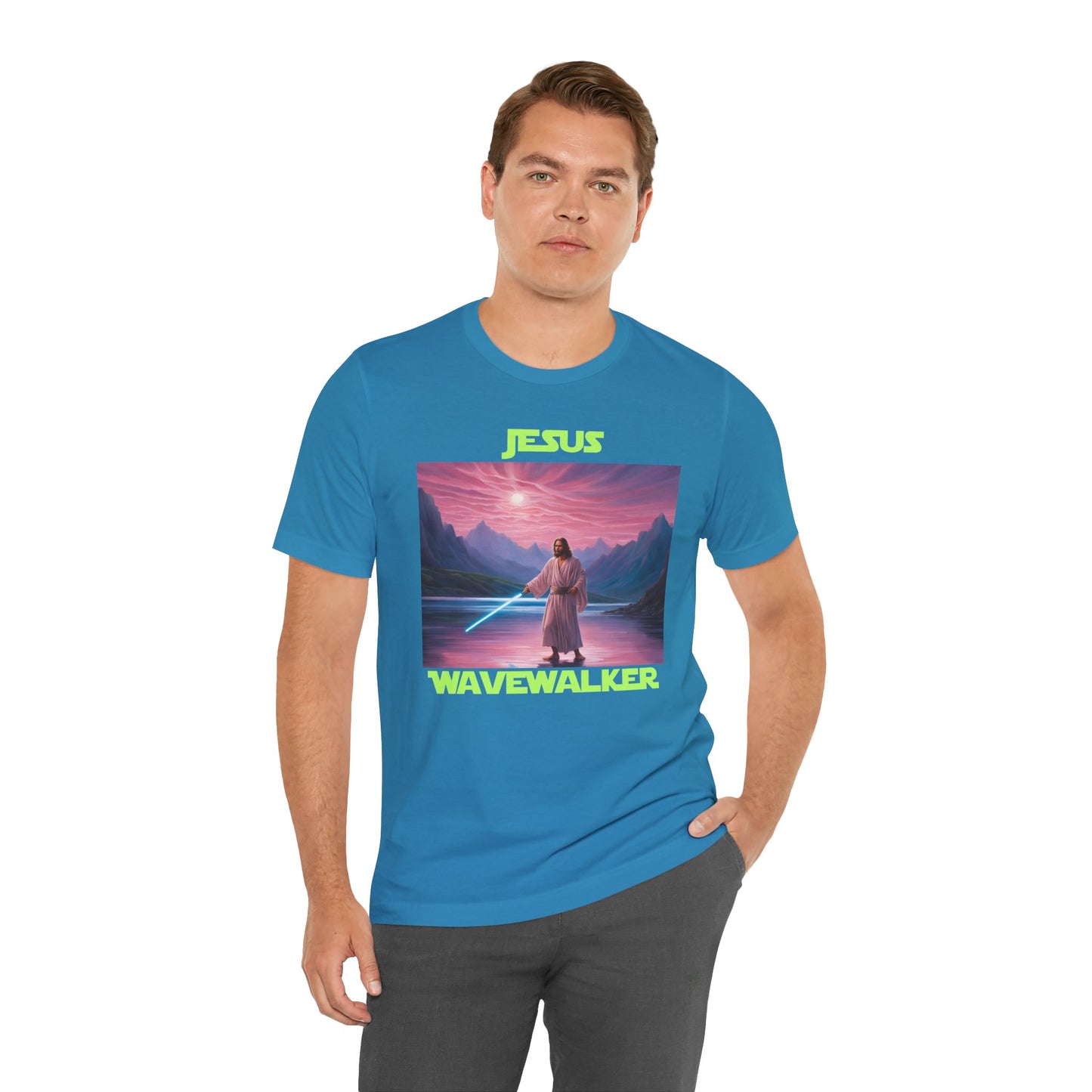 Jesus Wavewalker Graphic Tee (other colors available)