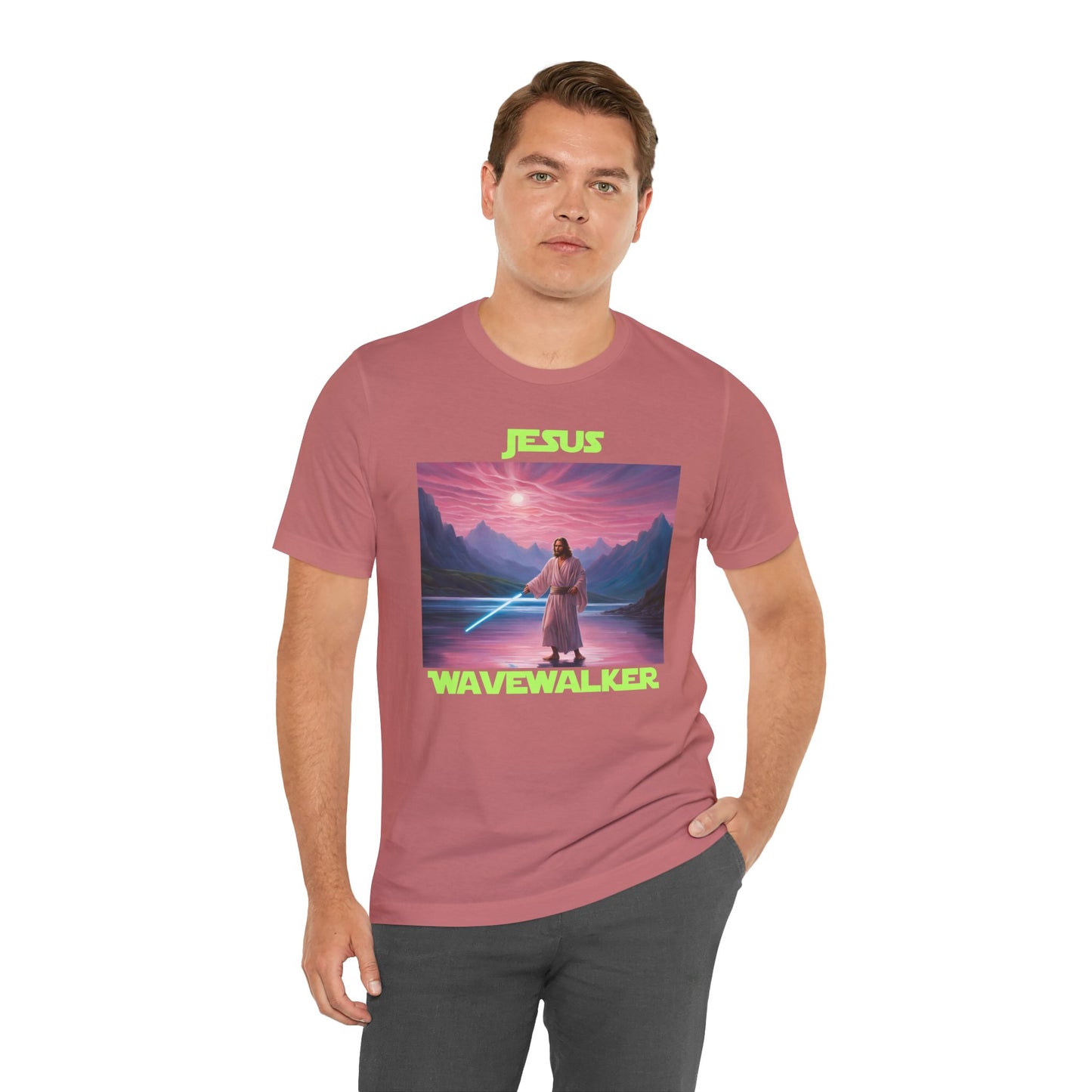 Jesus Wavewalker Graphic Tee (other colors available)