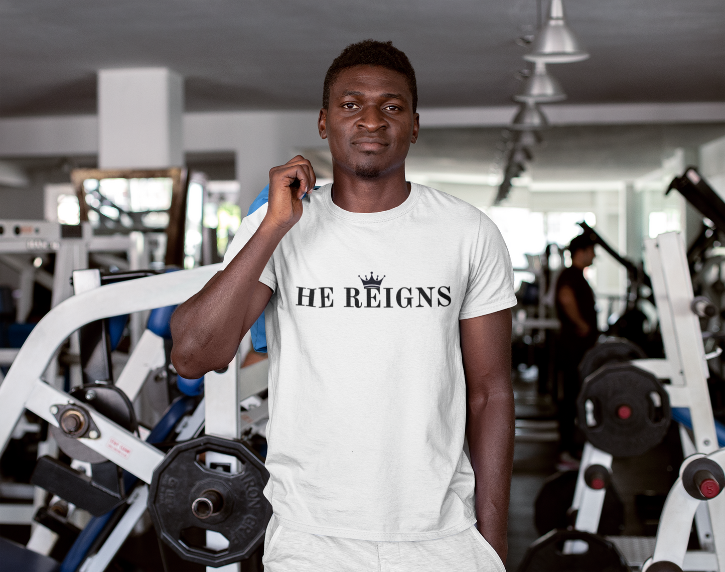 He Reigns Unisex Jersey Tee