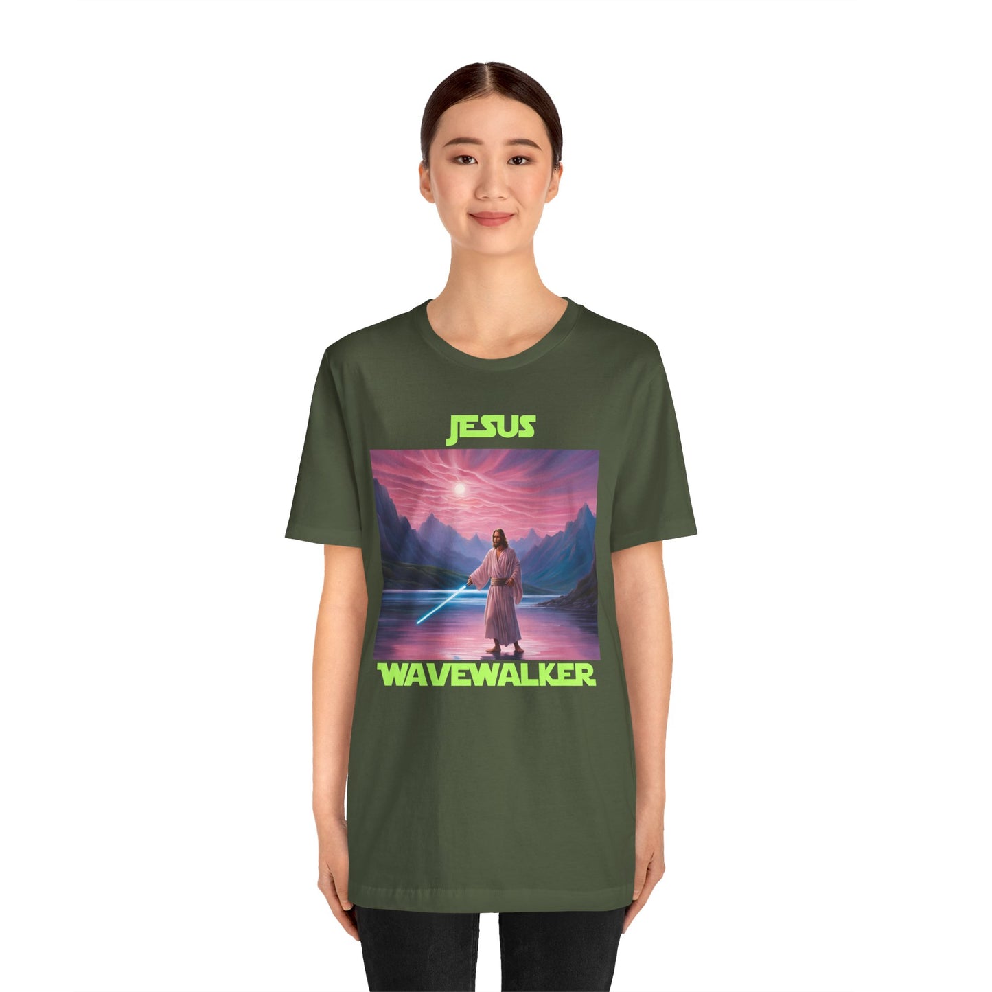 Jesus Wavewalker Graphic Tee (other colors available)