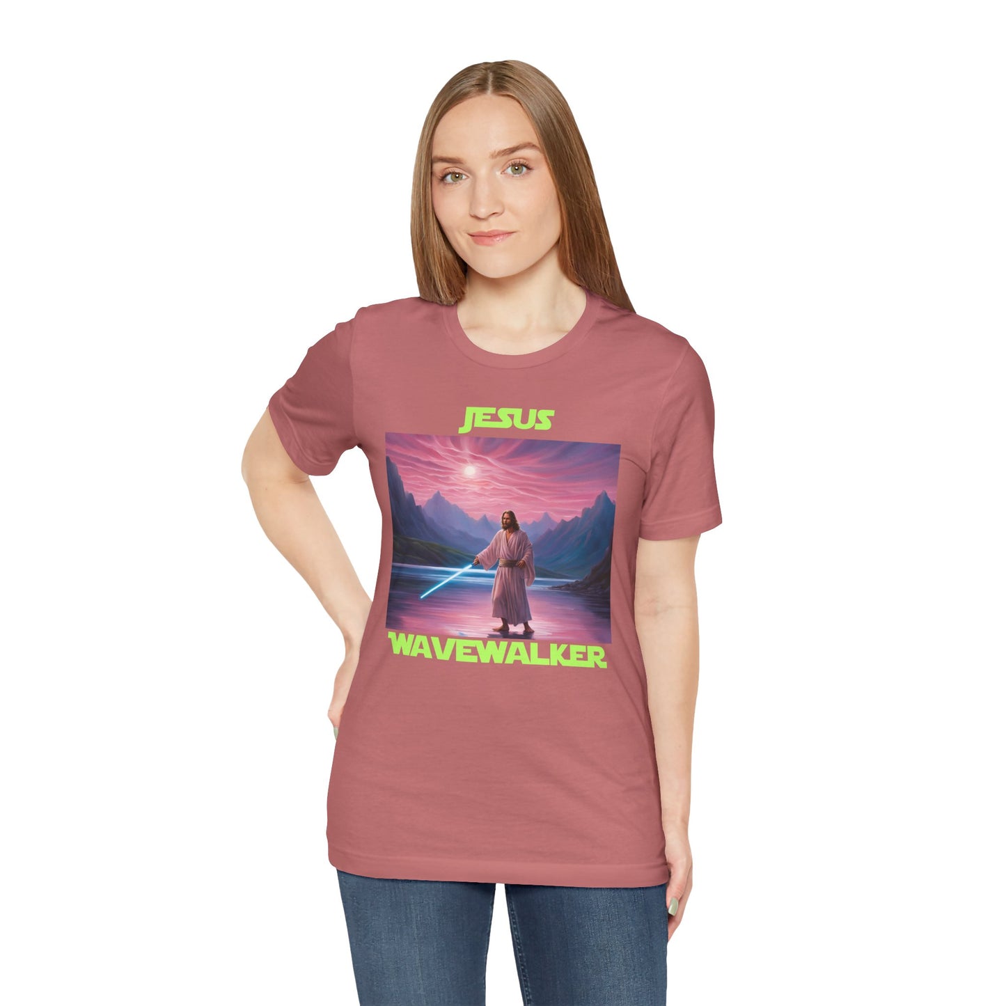 Jesus Wavewalker Graphic Tee (other colors available)
