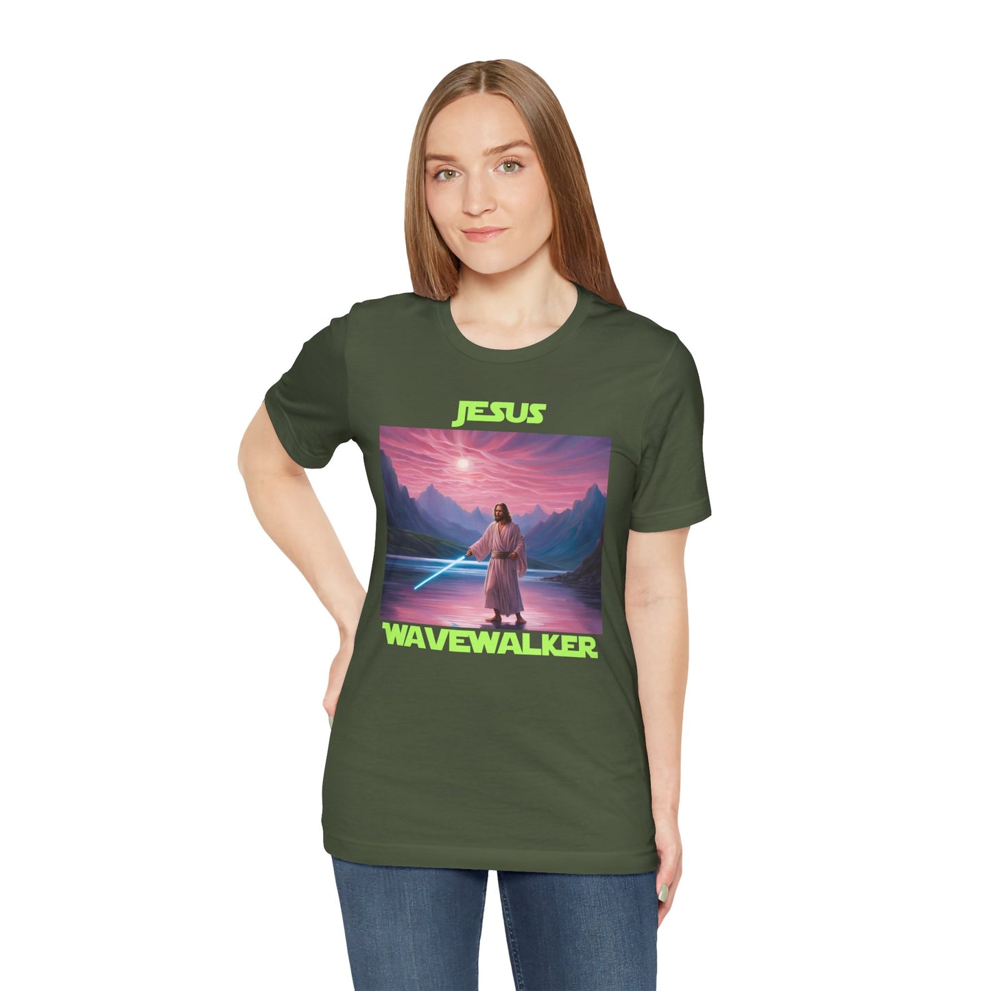 Jesus Wavewalker Graphic Tee (other colors available)
