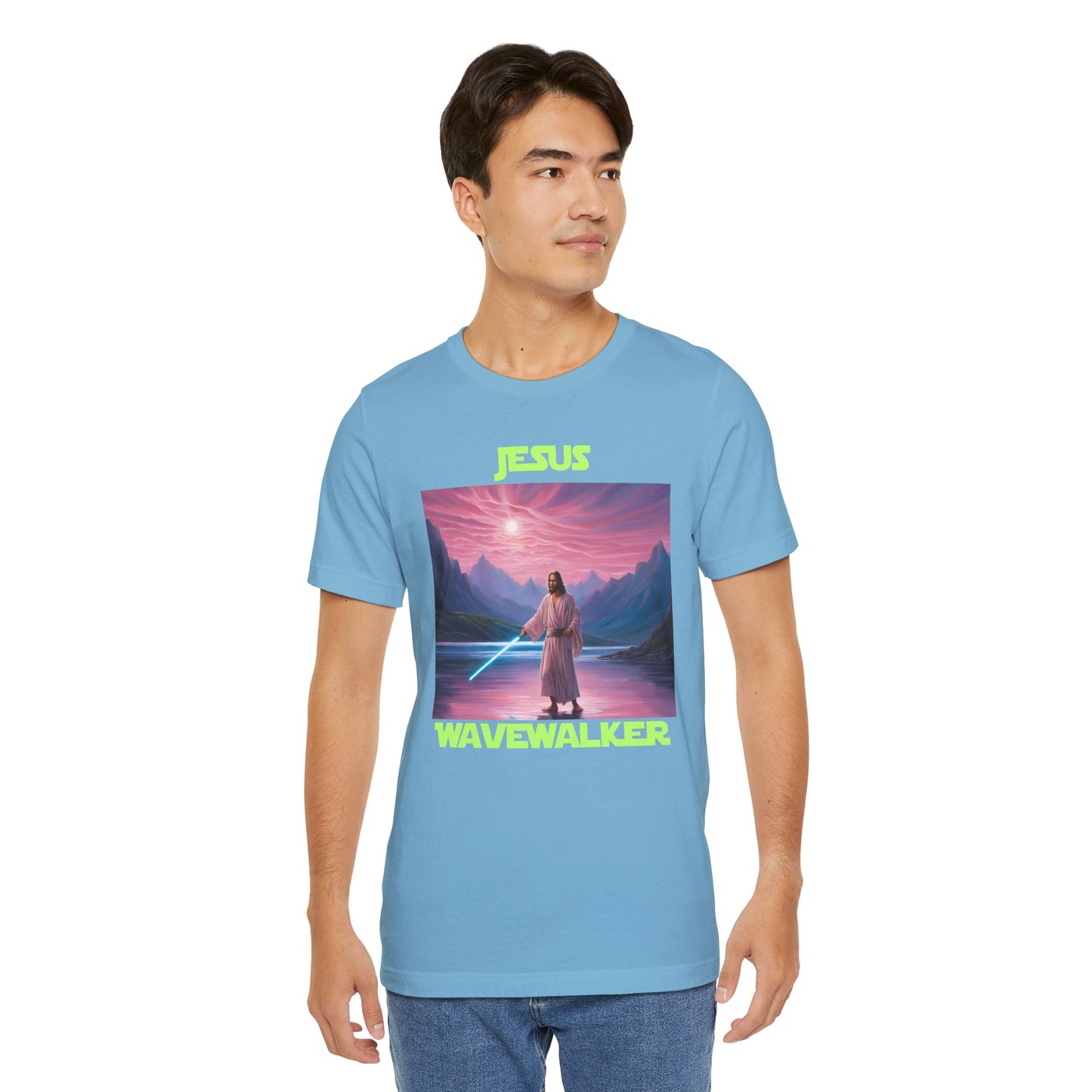 Jesus Wavewalker Graphic Tee (other colors available)