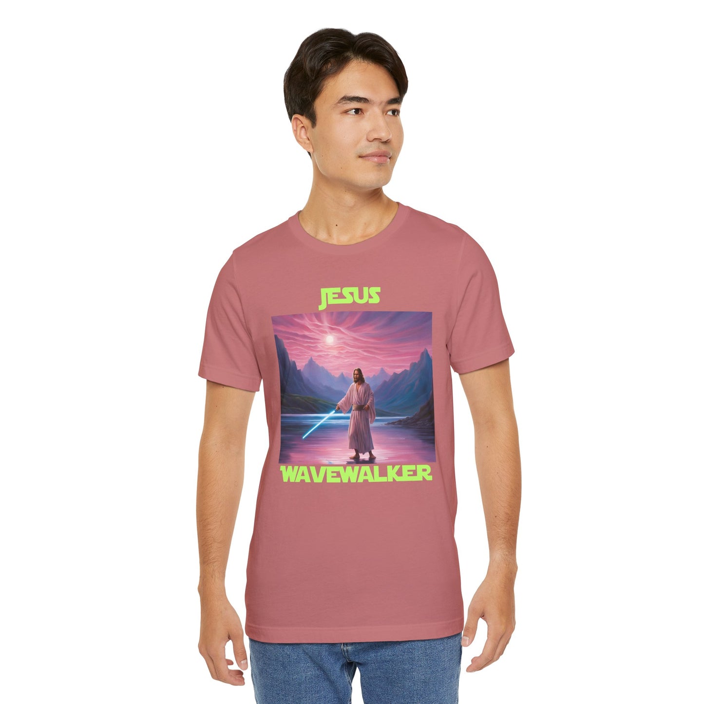 Jesus Wavewalker Graphic Tee (other colors available)