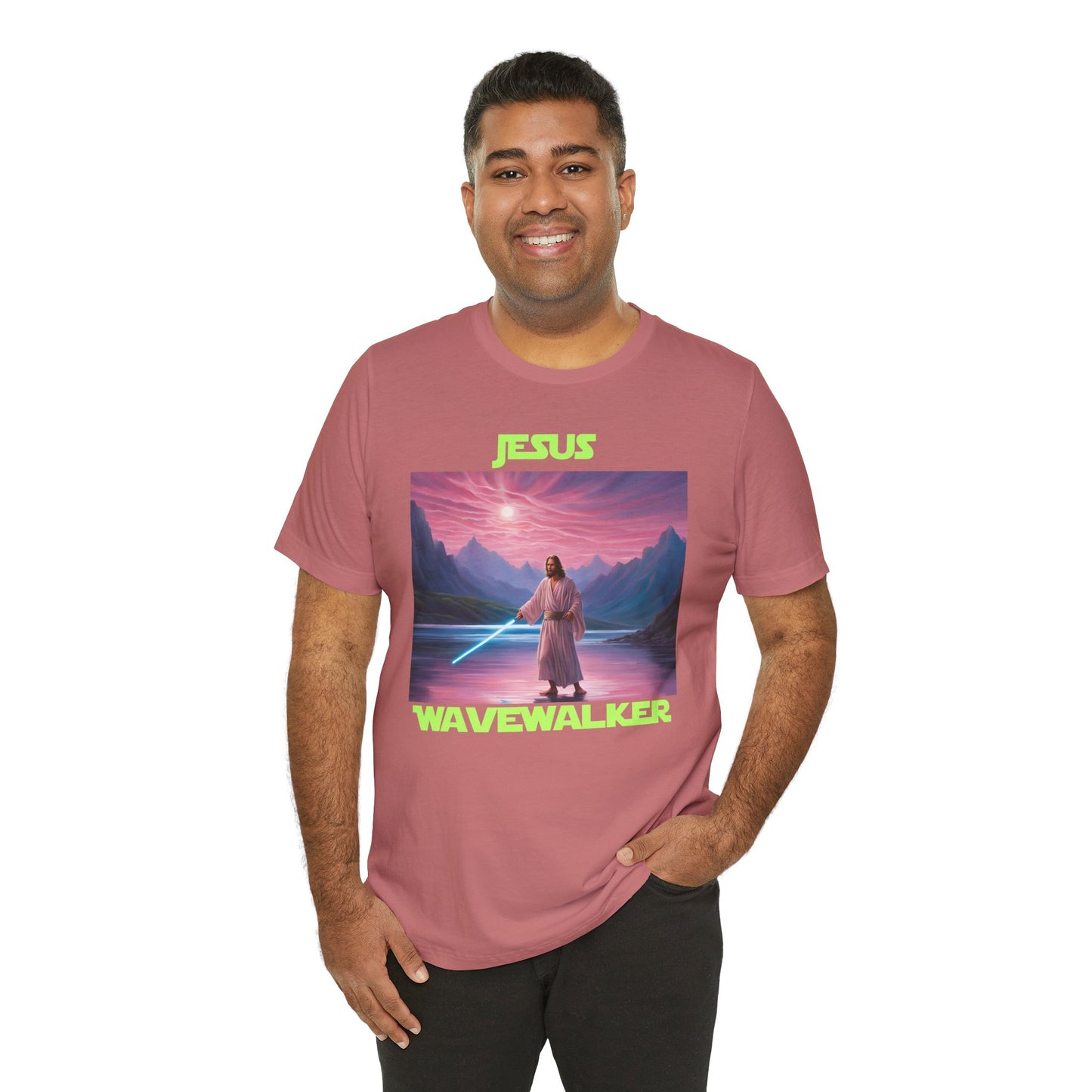 Jesus Wavewalker Graphic Tee (other colors available)