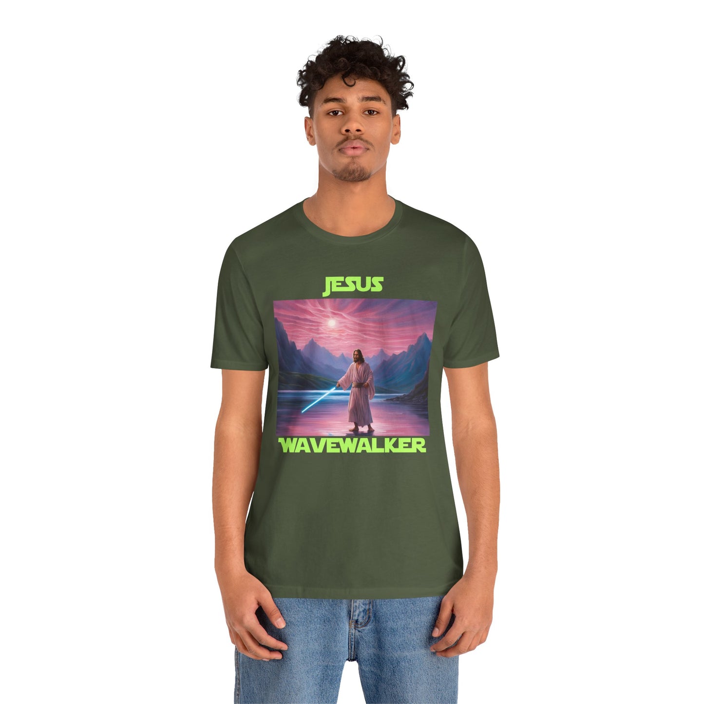Jesus Wavewalker Graphic Tee (other colors available)