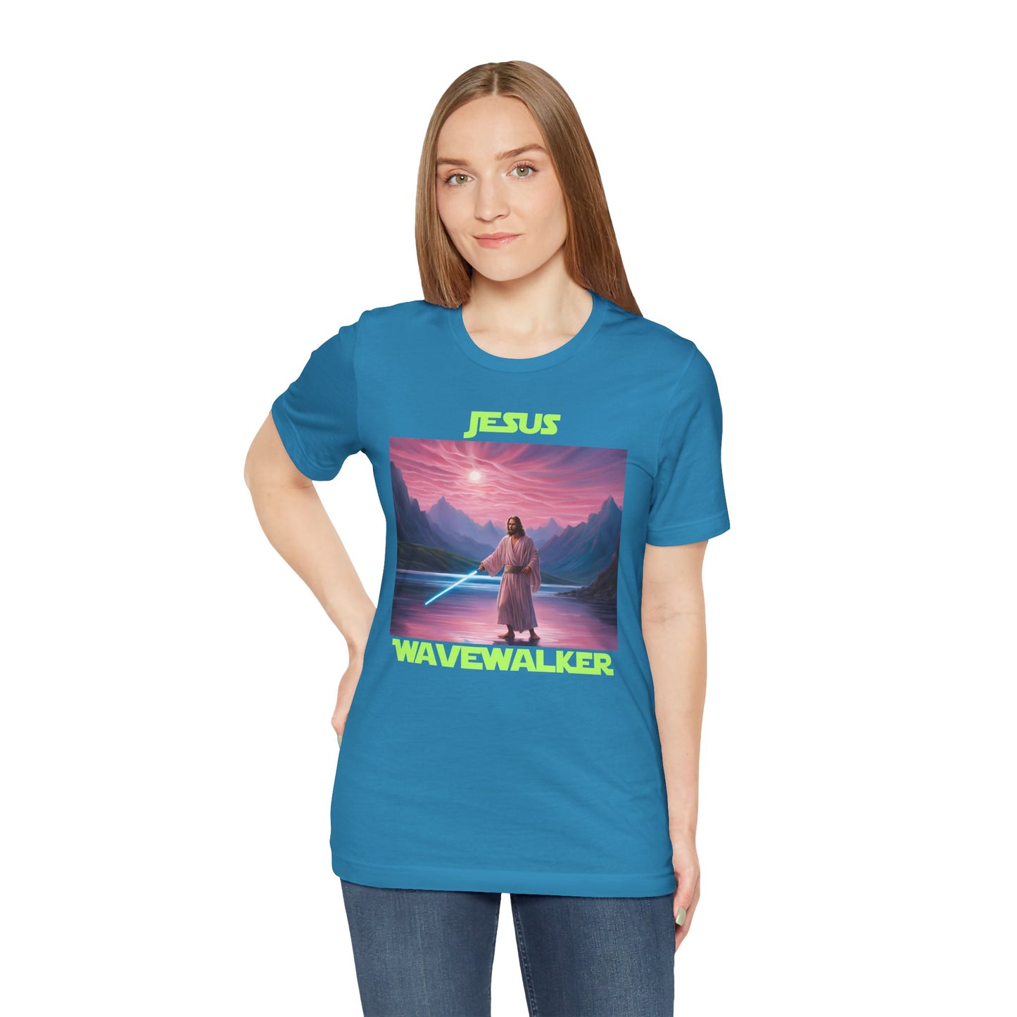 Jesus Wavewalker Graphic Tee (other colors available)