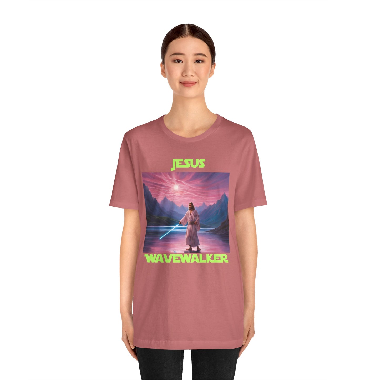 Jesus Wavewalker Graphic Tee (other colors available)
