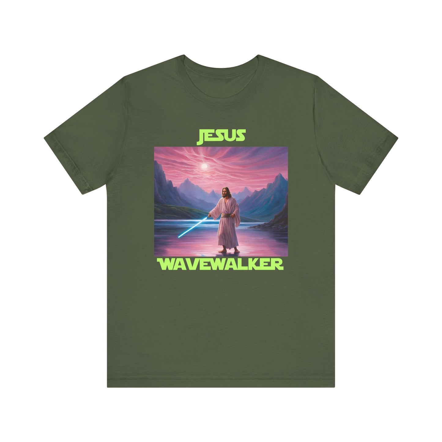 Jesus Wavewalker Graphic Tee (other colors available)