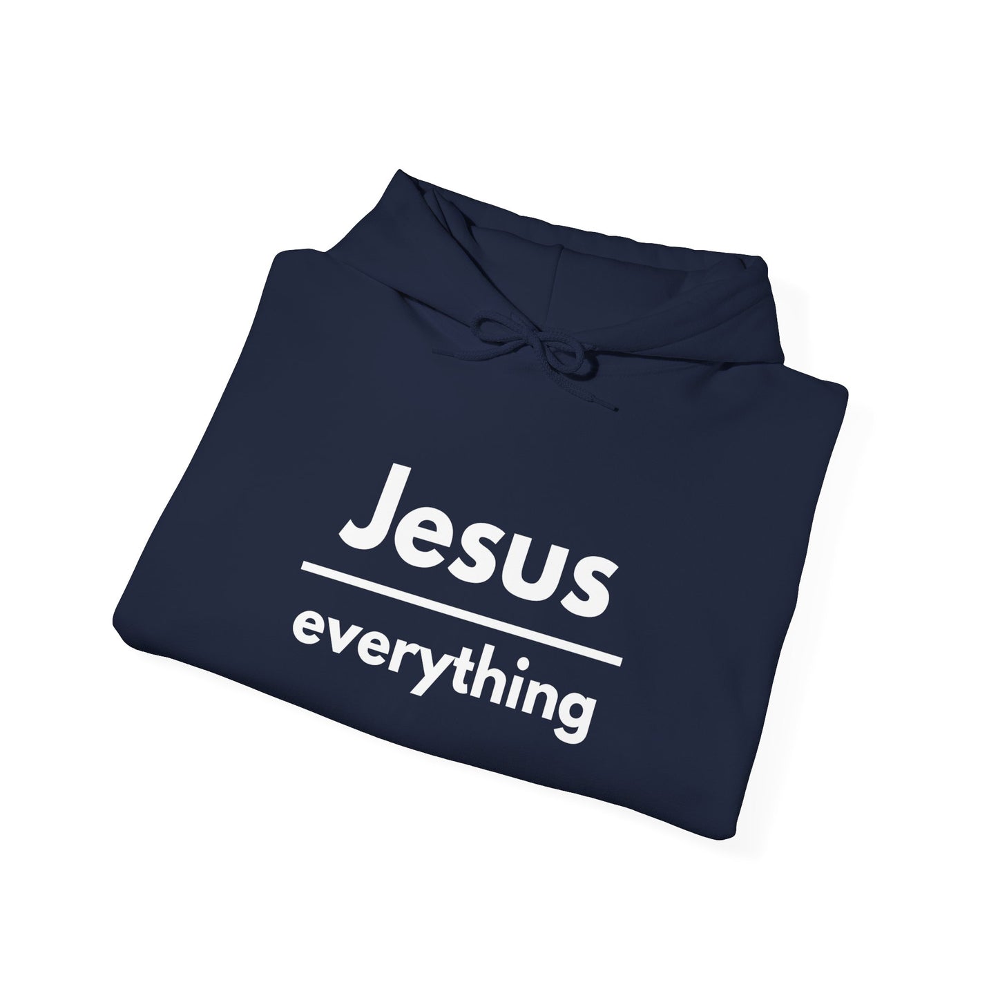 Jesus Over Everything Heavy Blend™ Hoodie