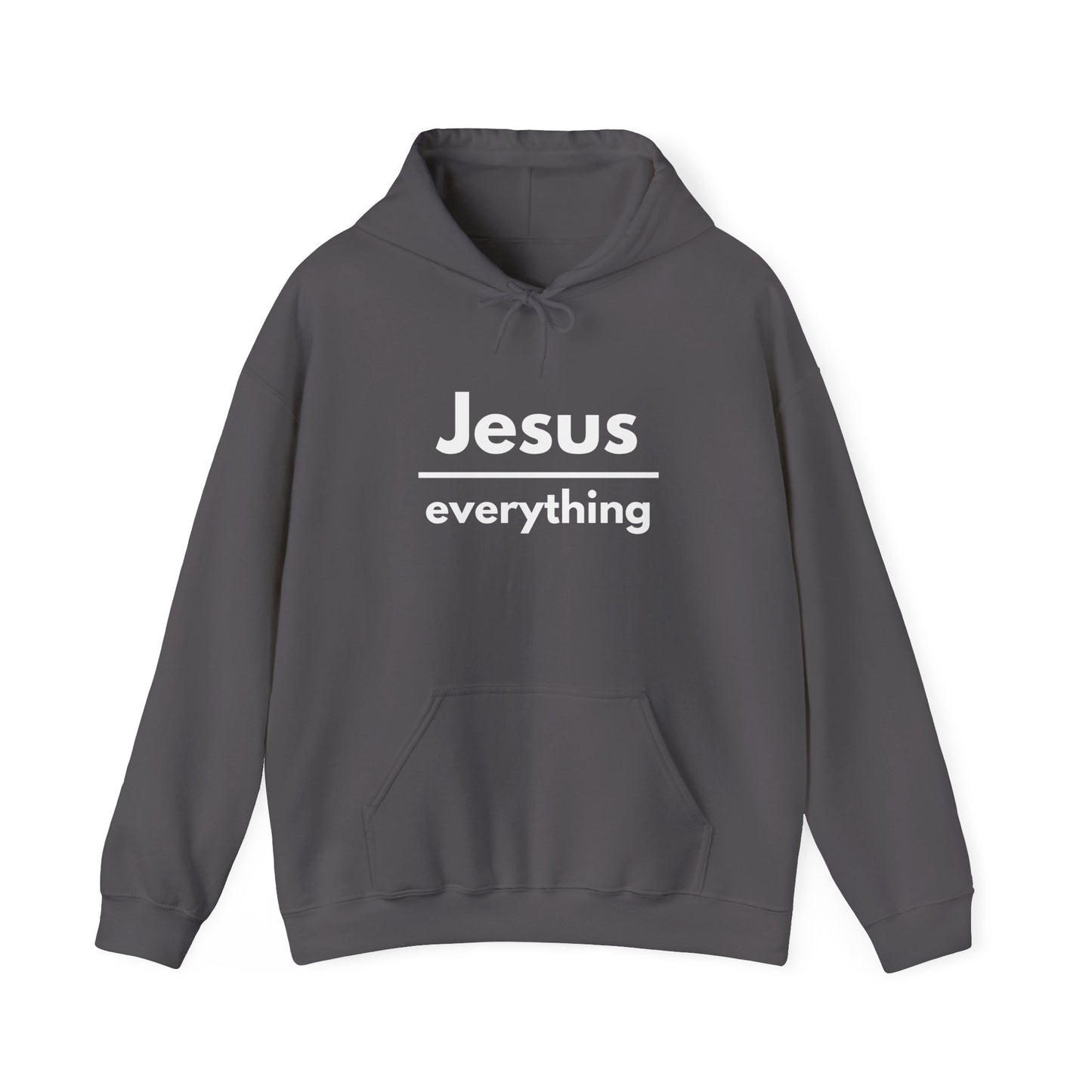 Jesus Over Everything Heavy Blend™ Hoodie