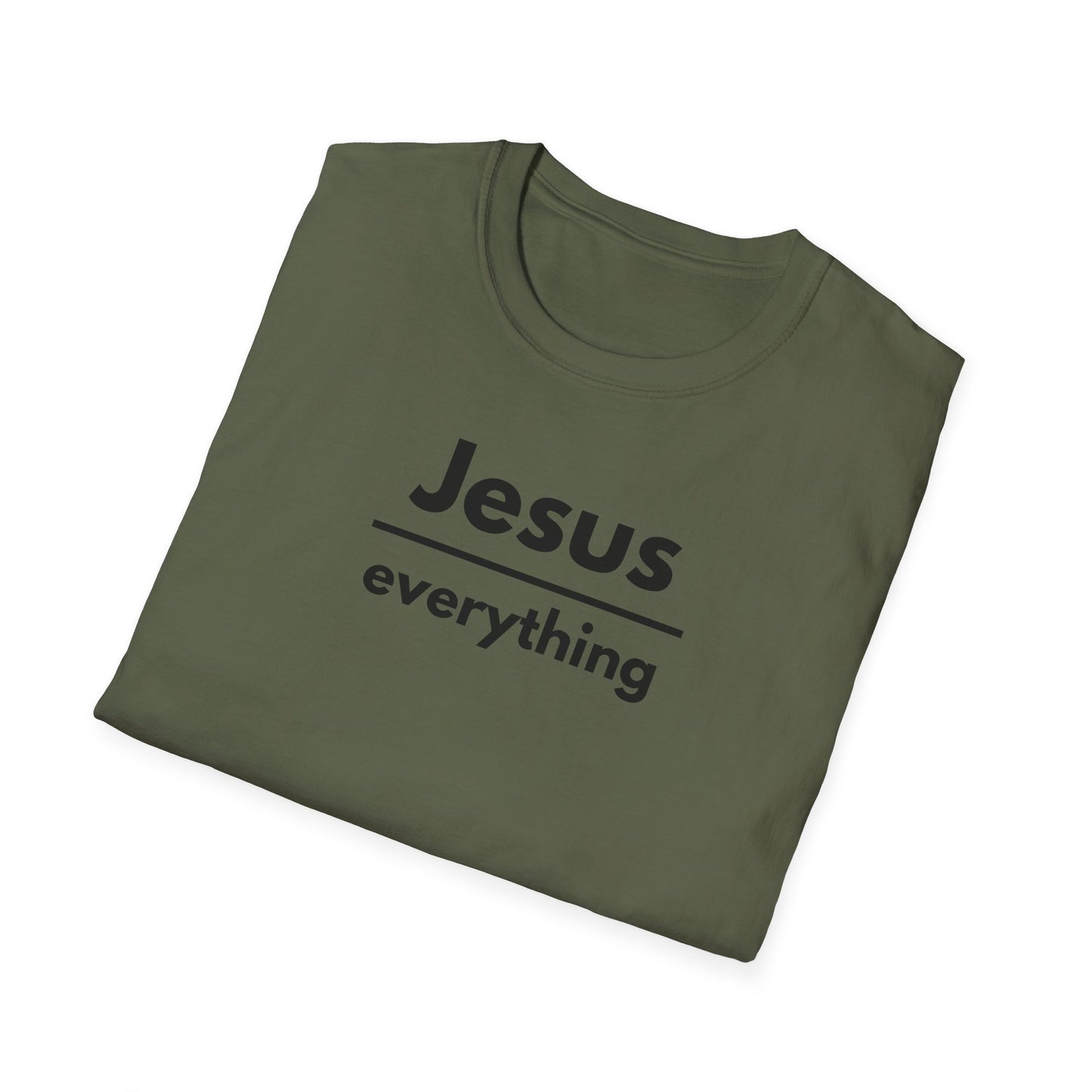 Jesus Over Everything Softstyle T-Shirt