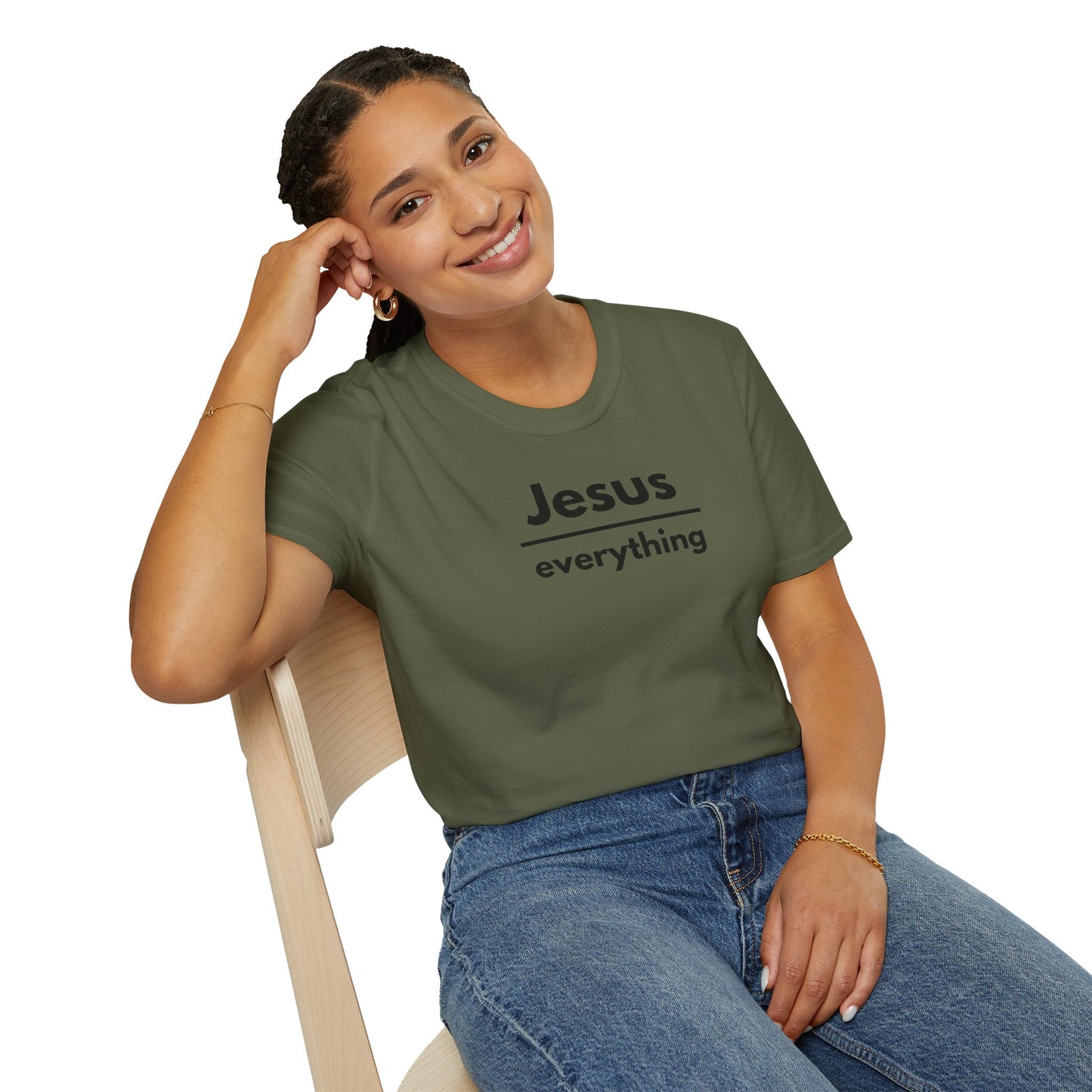 Jesus Over Everything Softstyle T-Shirt