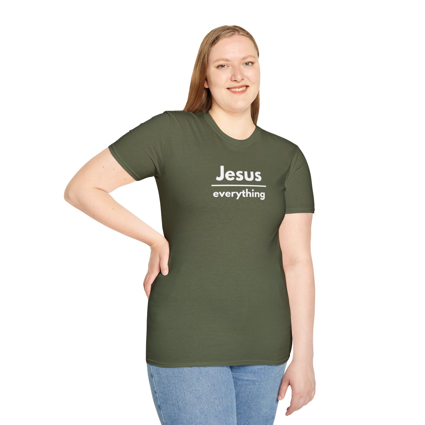 Jesus Over Everything Softstyle T-Shirt