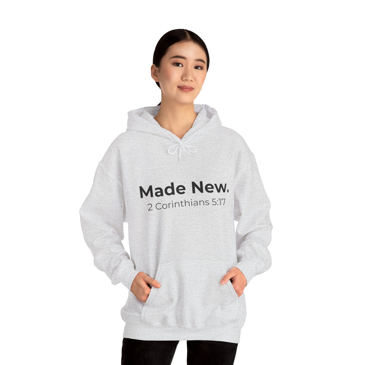 Made New: 2 Corinthians 5:17 Heavy Blend™ Hoodie