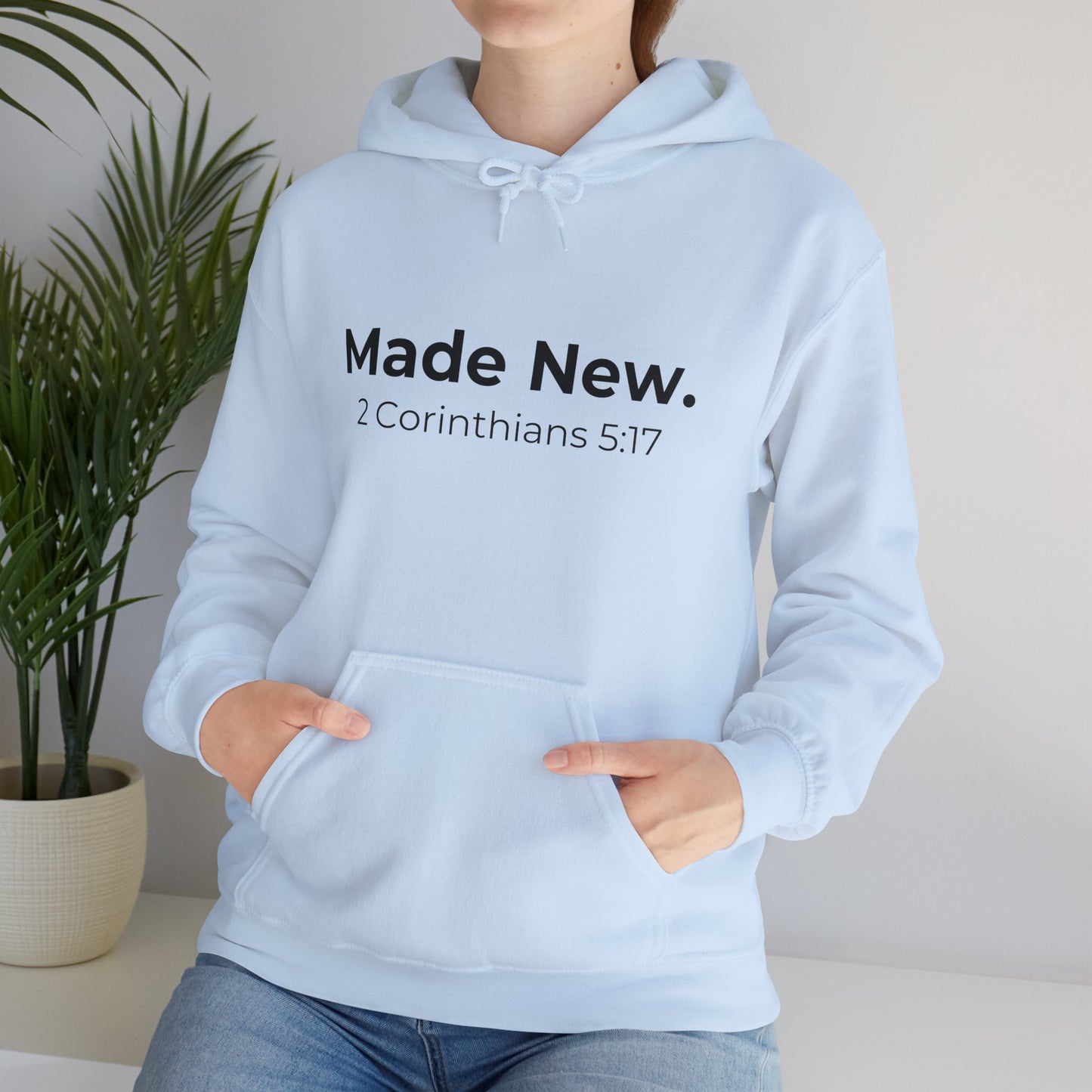 Made New: 2 Corinthians 5:17 Heavy Blend™ Hoodie