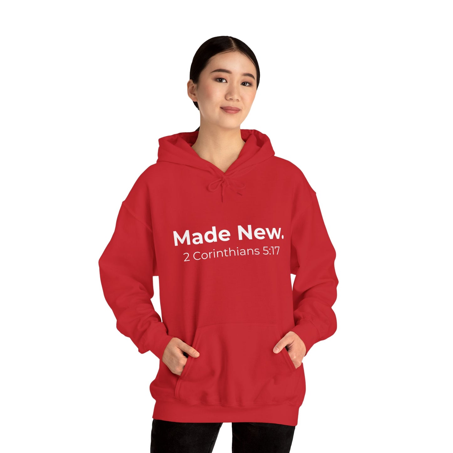 Made New: 2 Corinthians 5:17 Heavy Blend™ Hoodie