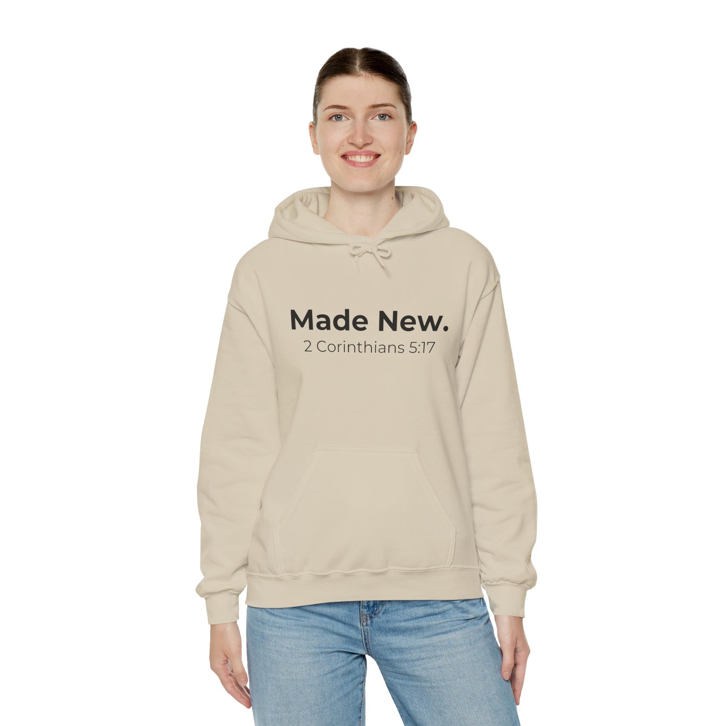 Made New: 2 Corinthians 5:17 Heavy Blend™ Hoodie