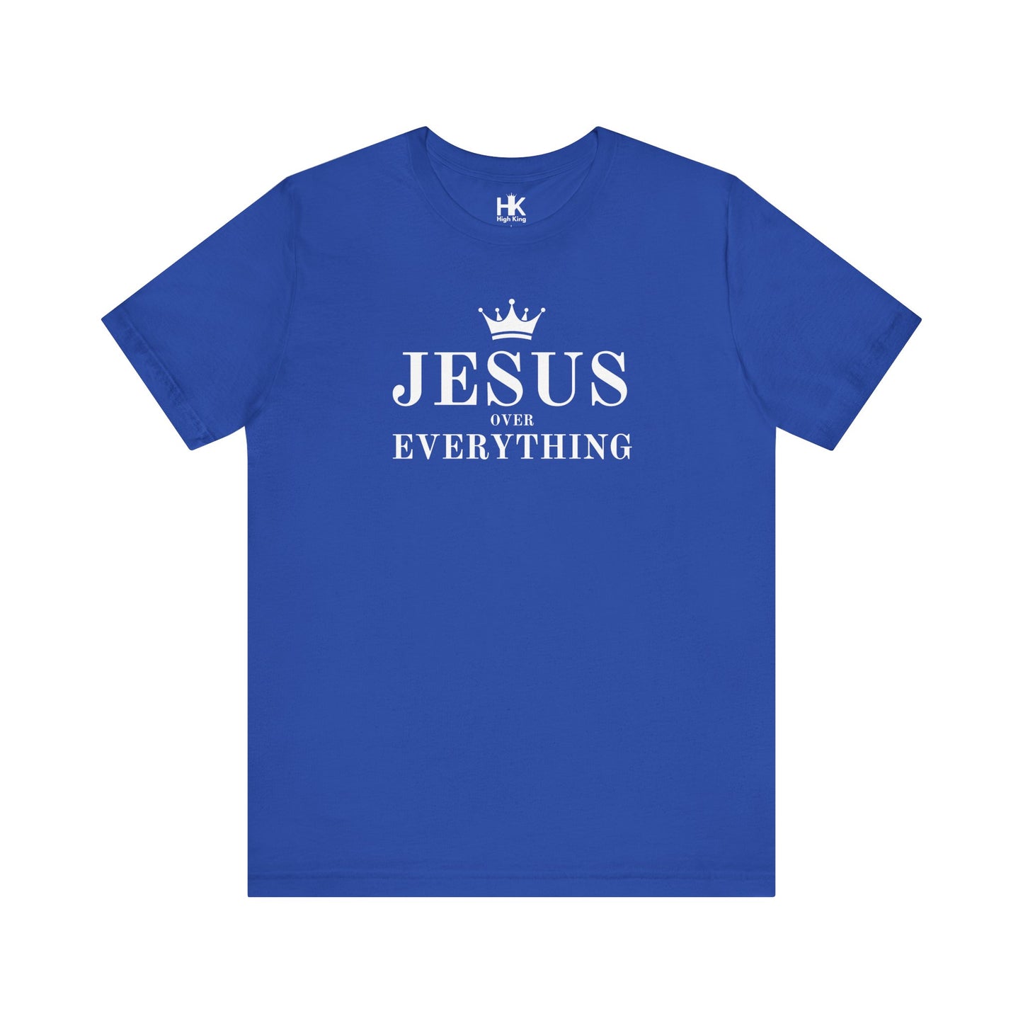 Jesus Over Everything Unisex Jersey Tee