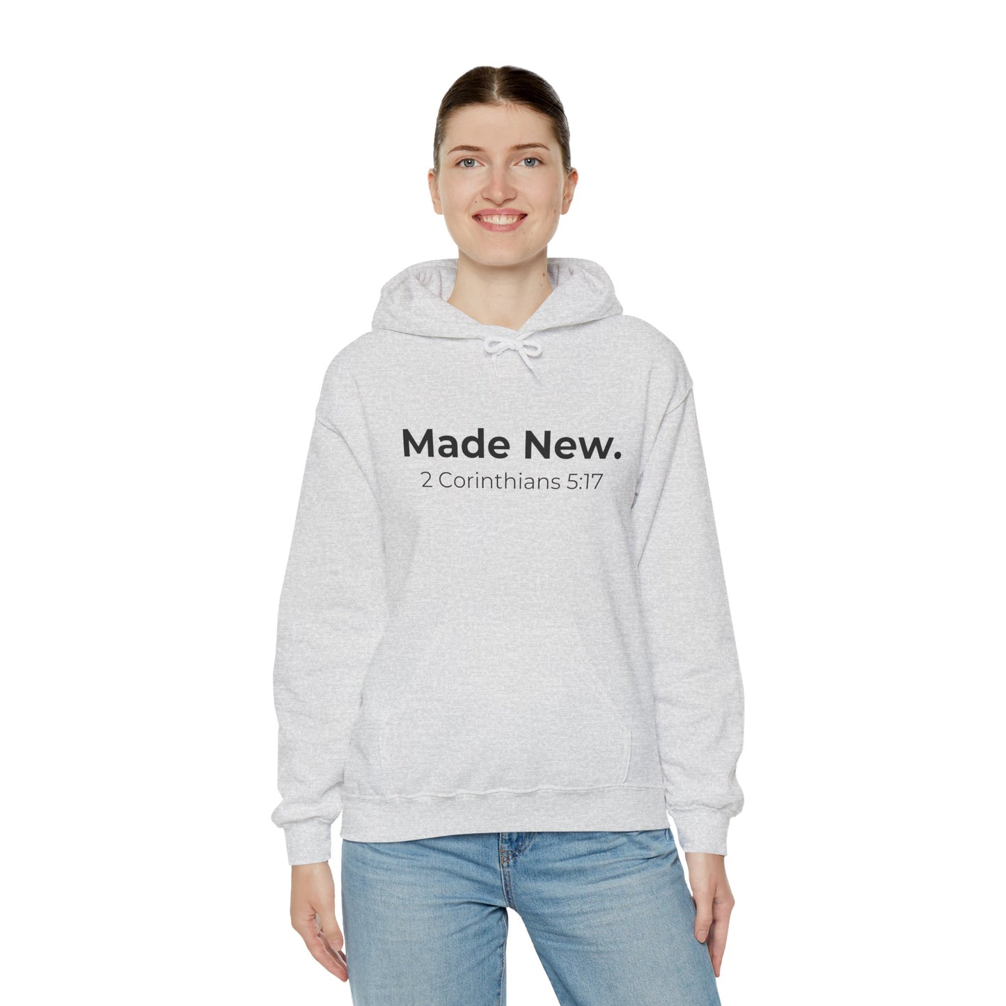 Made New: 2 Corinthians 5:17 Heavy Blend™ Hoodie