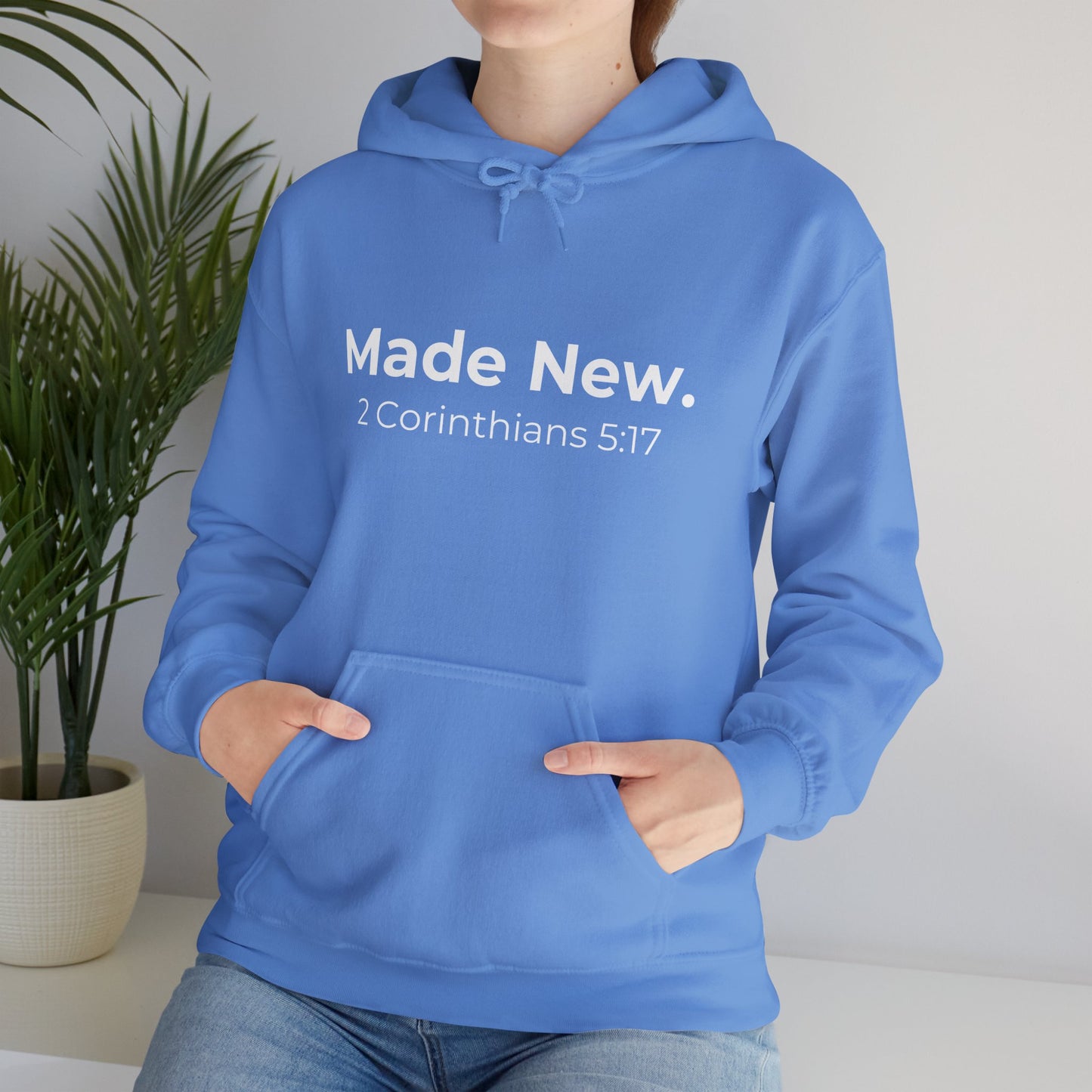 Made New: 2 Corinthians 5:17 Heavy Blend™ Hoodie