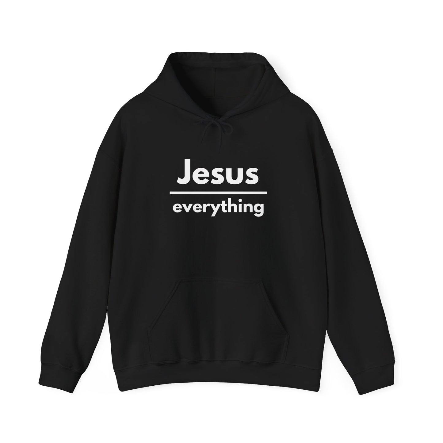 Jesus Over Everything Heavy Blend™ Hoodie