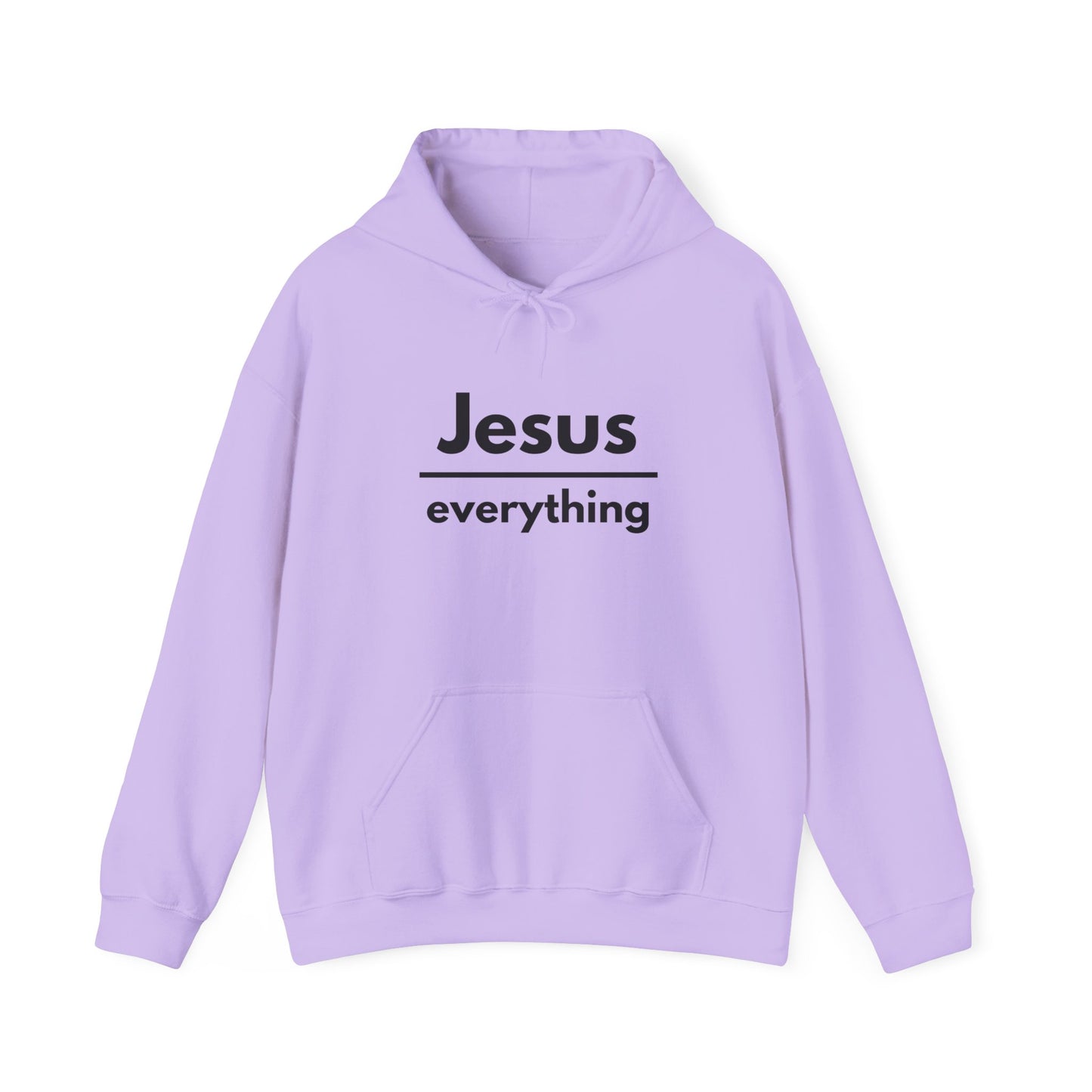 Jesus Over Everything Heavy Blend™ Hoodie