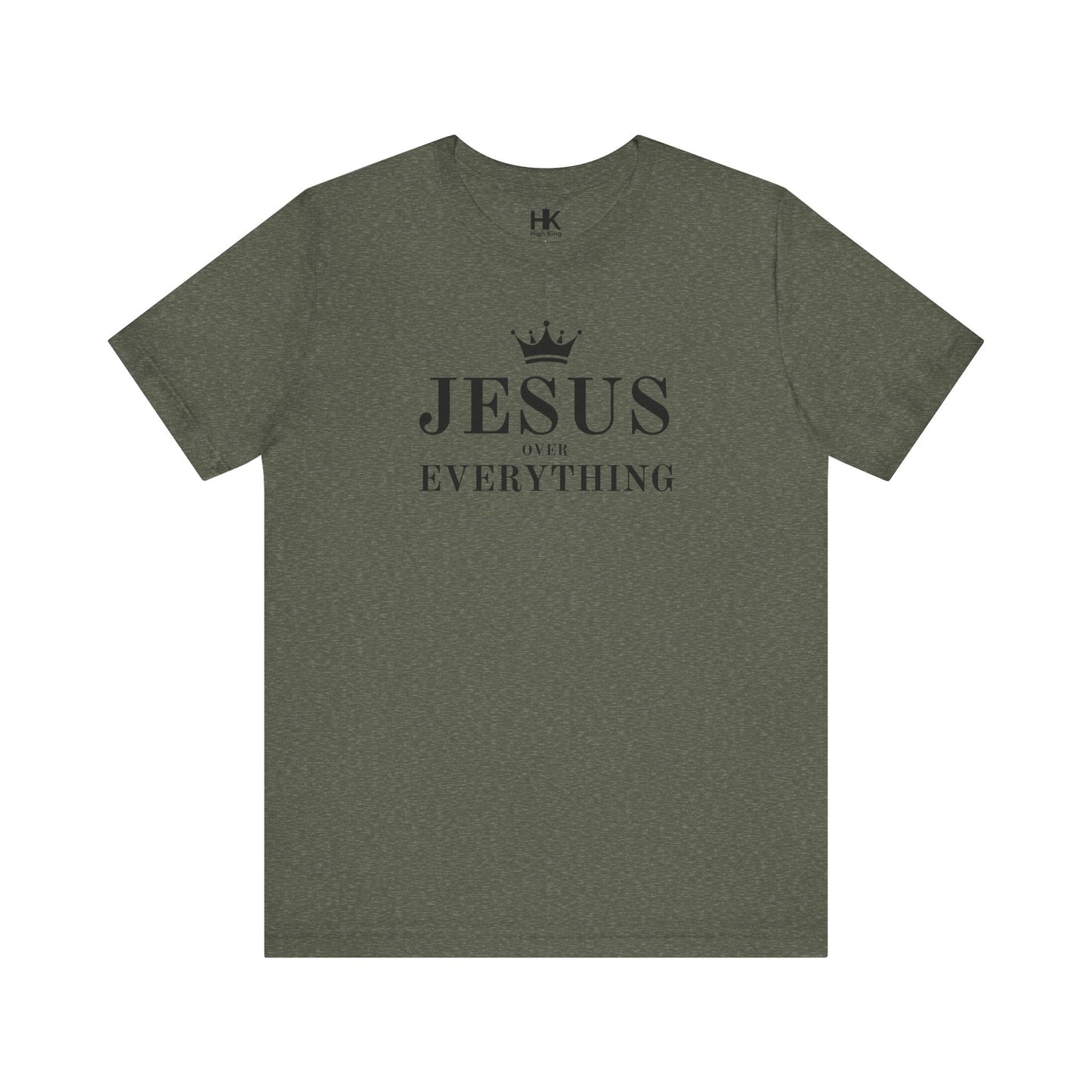 Jesus Over Everything Unisex Jersey Tee