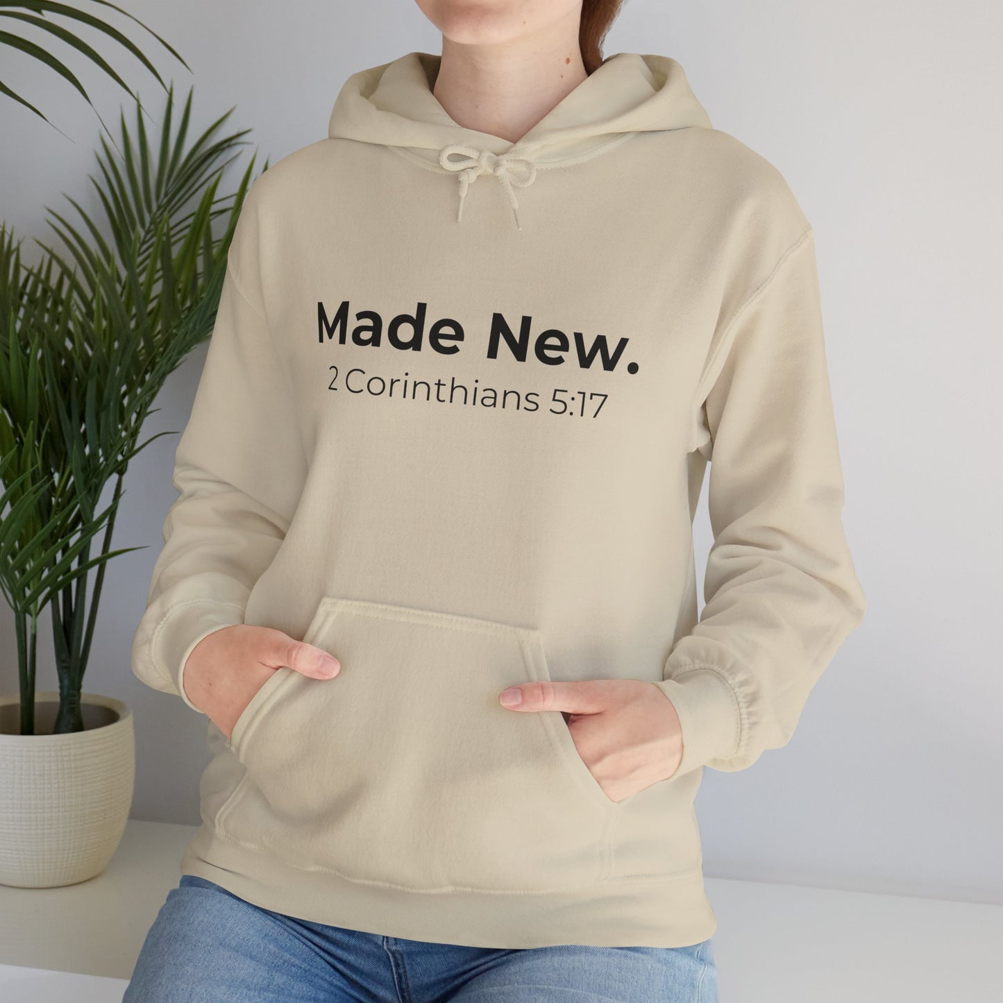 Made New: 2 Corinthians 5:17 Heavy Blend™ Hoodie