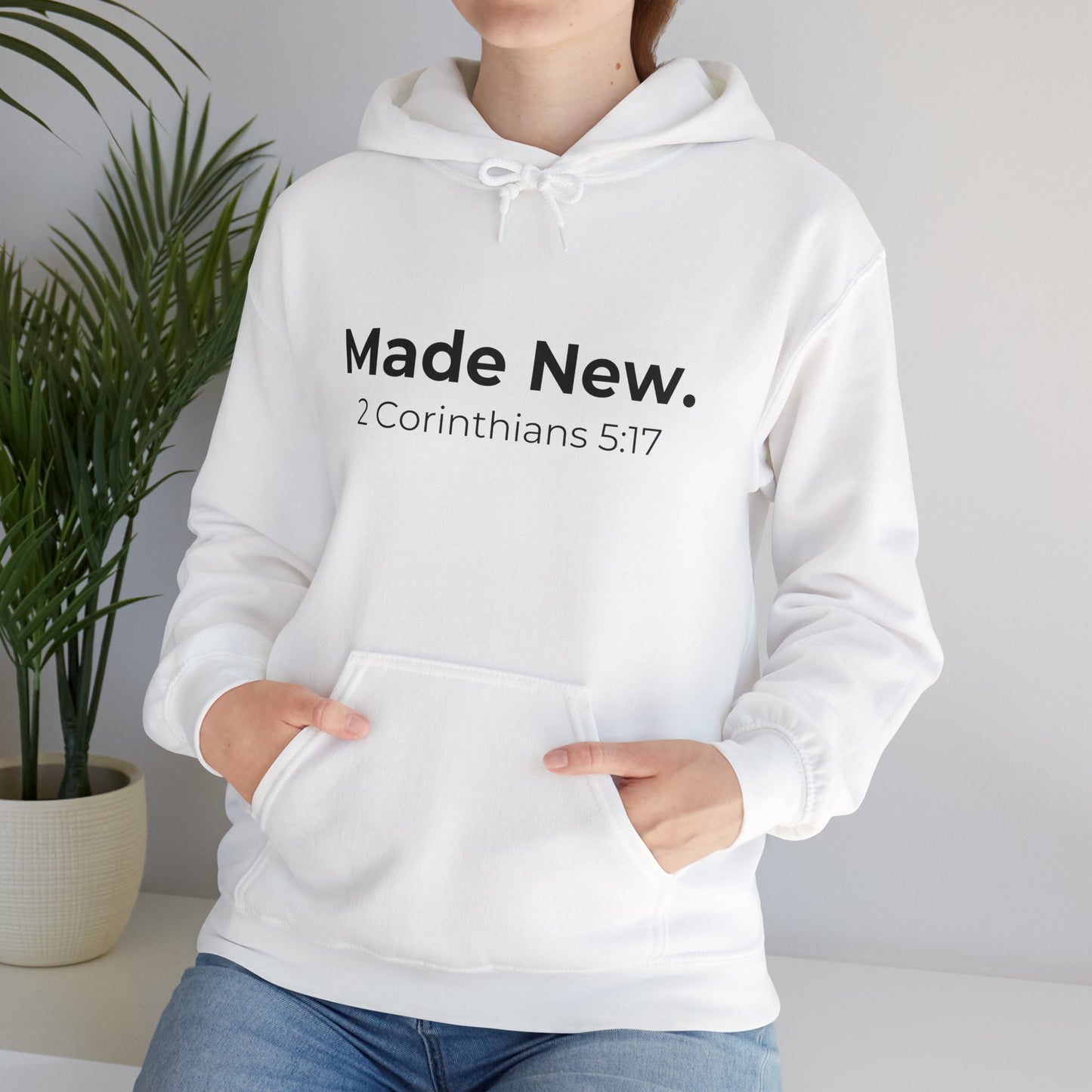 Made New: 2 Corinthians 5:17 Heavy Blend™ Hoodie