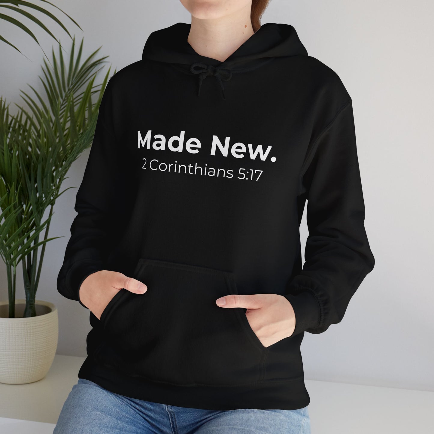 Made New: 2 Corinthians 5:17 Heavy Blend™ Hoodie