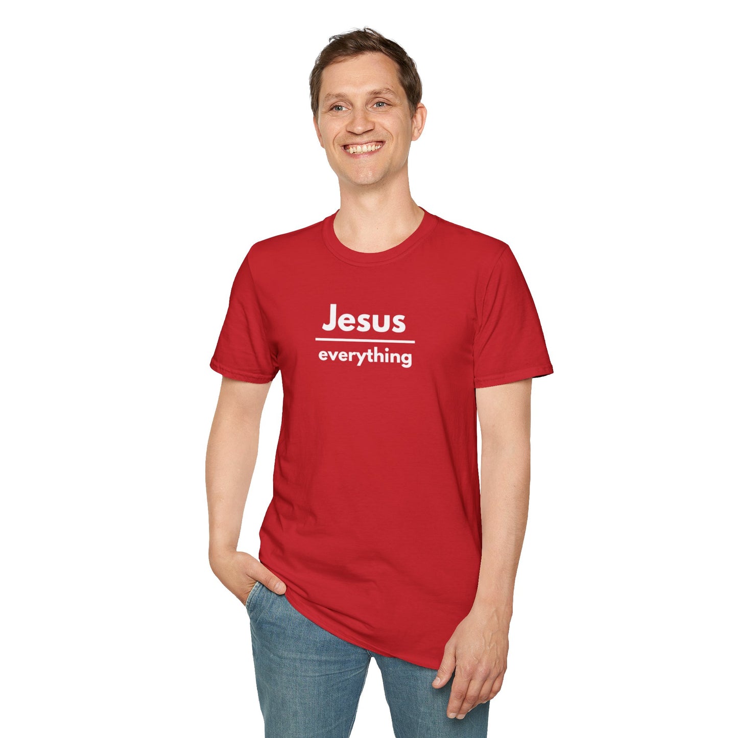 Jesus Over Everything Softstyle T-Shirt