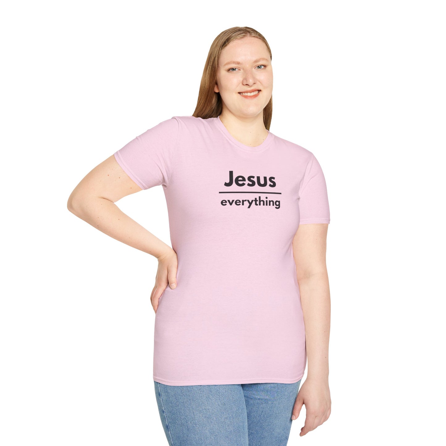 Jesus Over Everything Softstyle T-Shirt