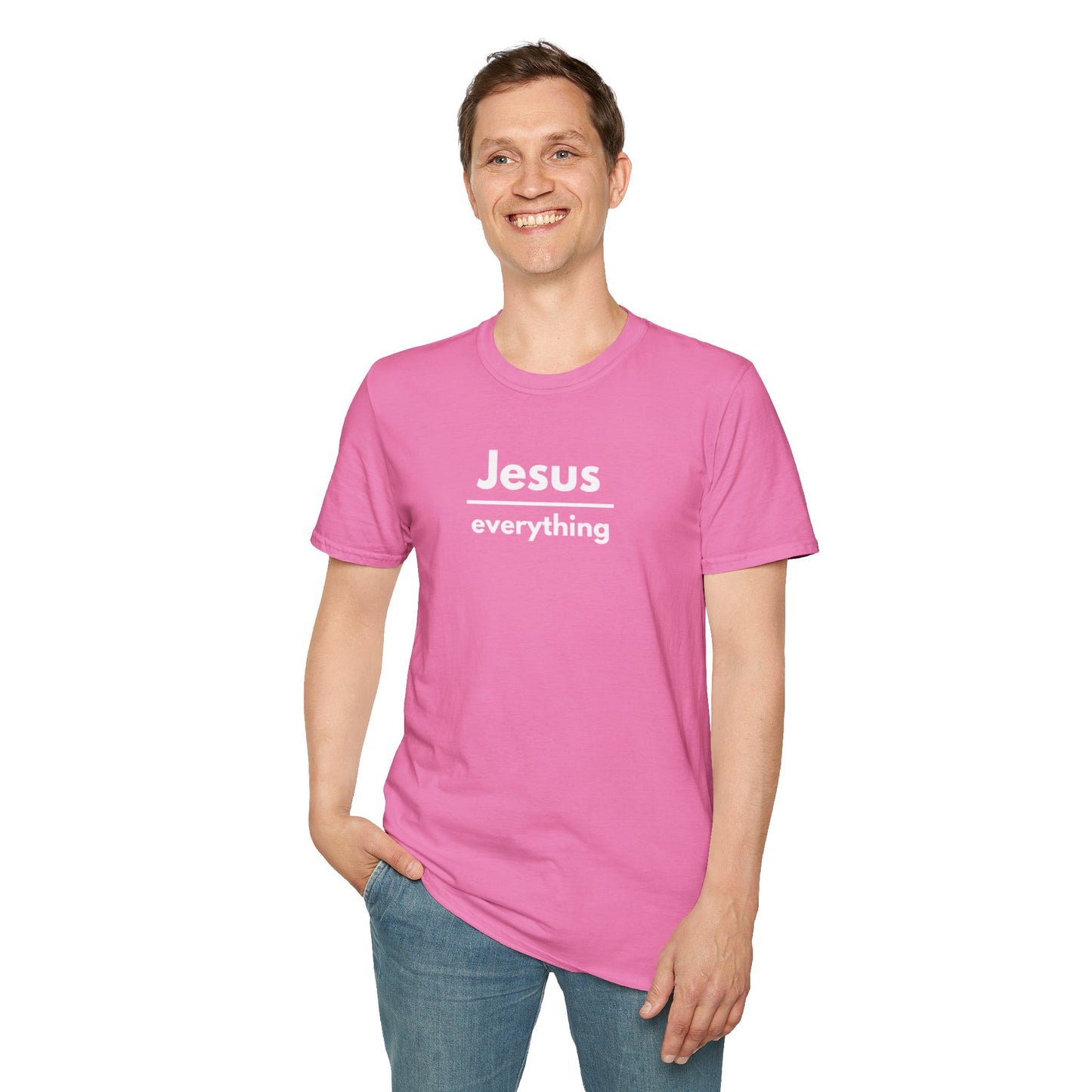 Jesus Over Everything Softstyle T-Shirt