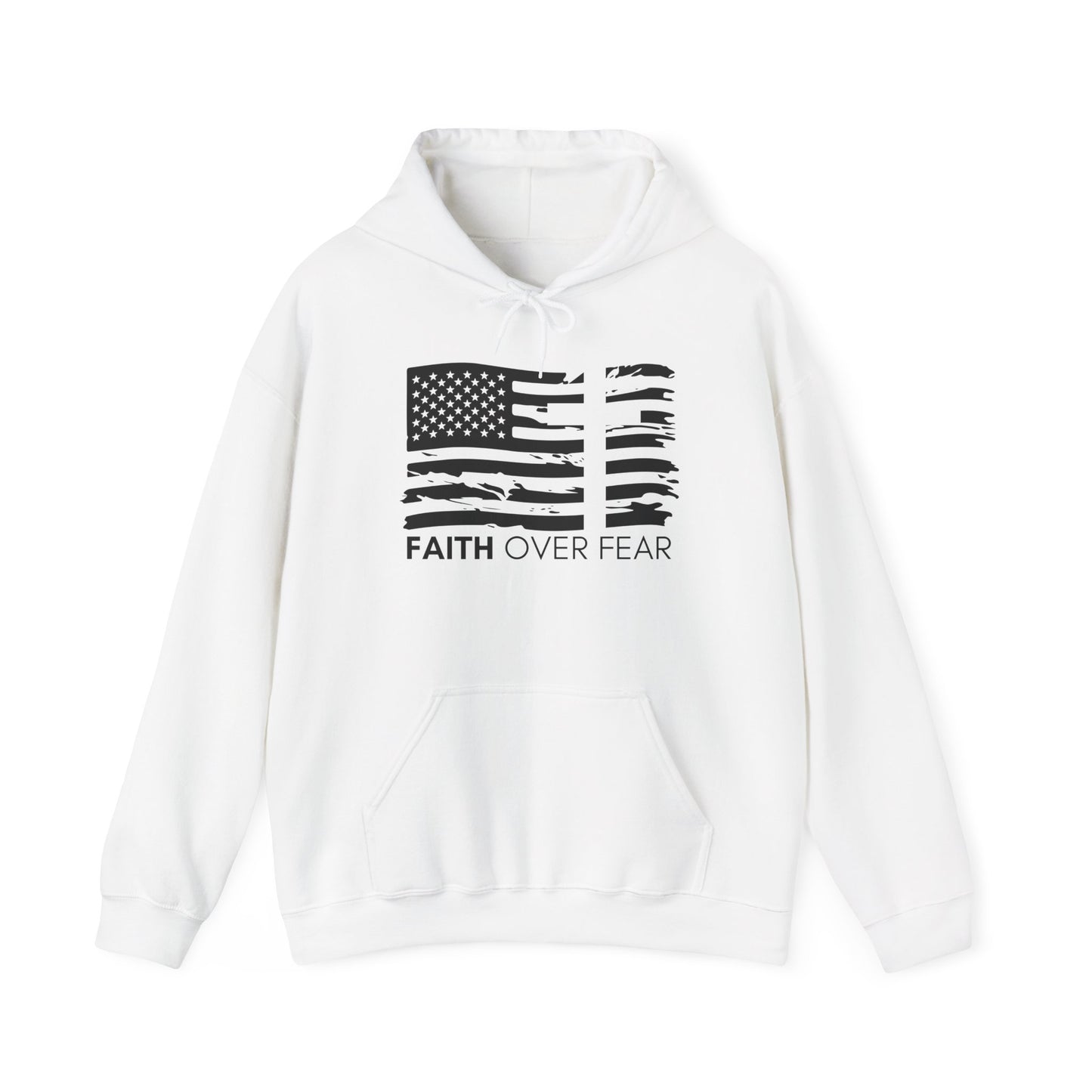 Faith Over Fear Double-Sided Heavy Blend™ Hoodie