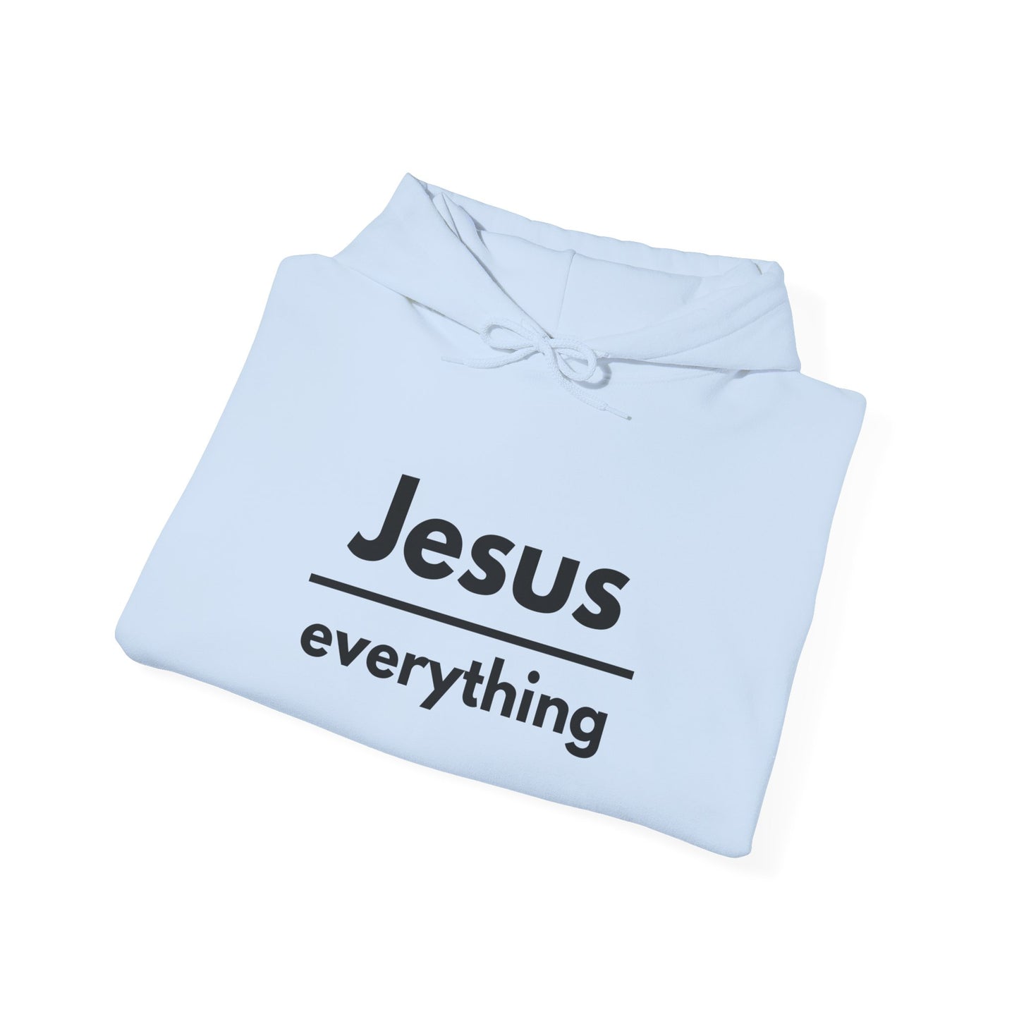 Jesus Over Everything Heavy Blend™ Hoodie