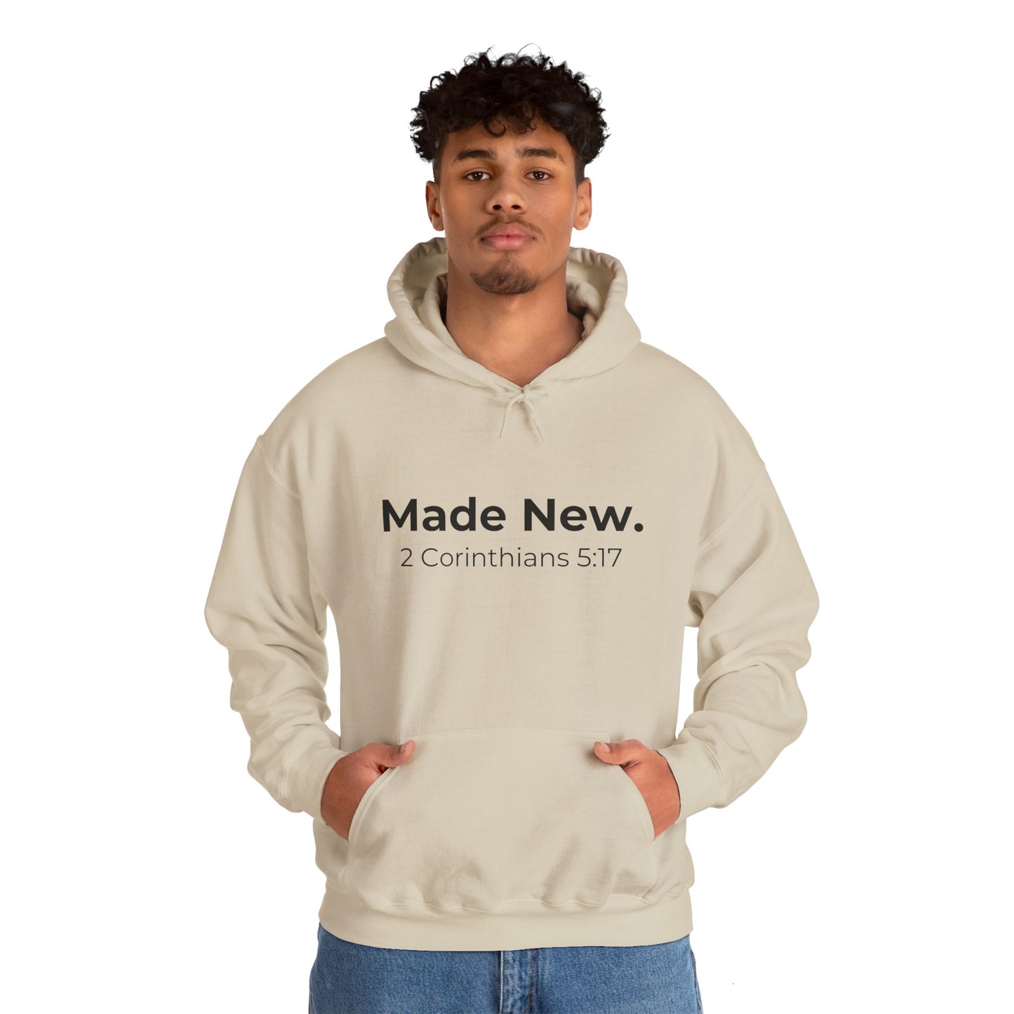 Made New: 2 Corinthians 5:17 Heavy Blend™ Hoodie