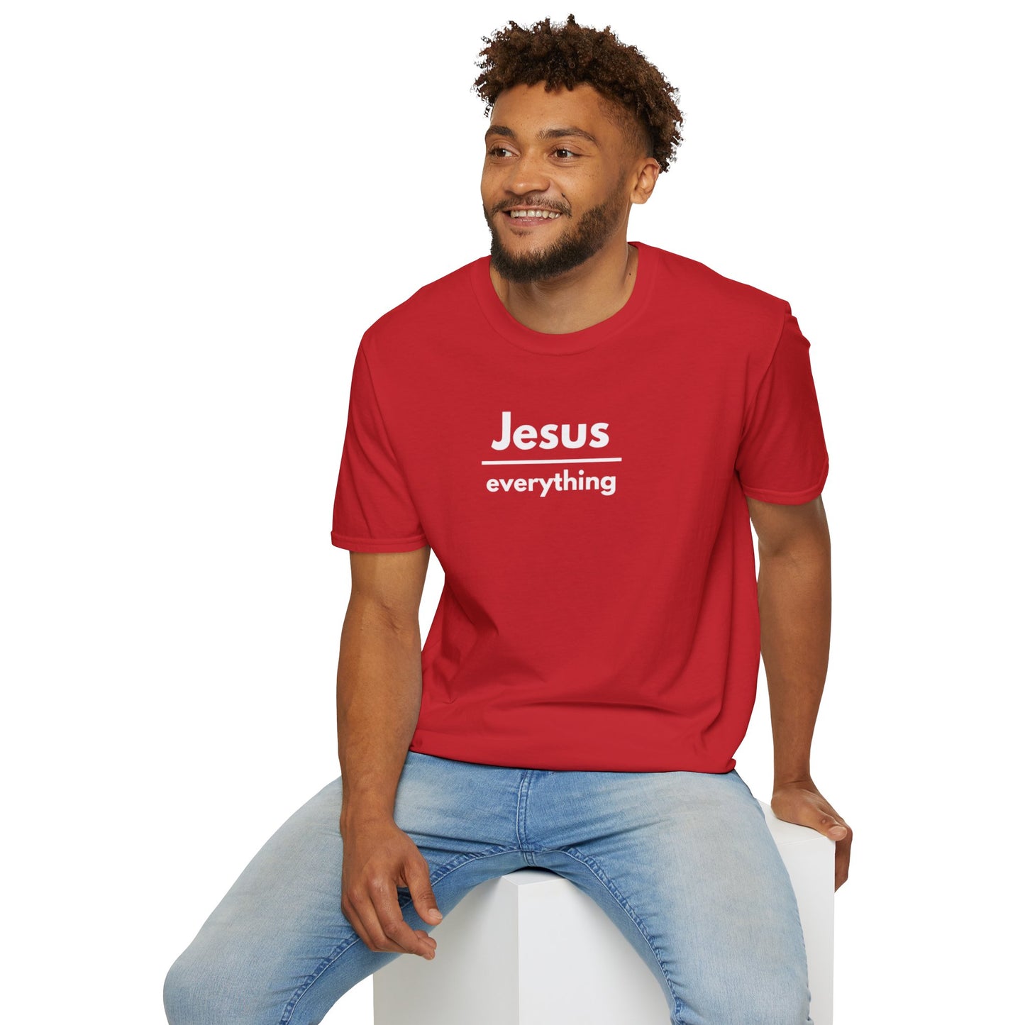 Jesus Over Everything Softstyle T-Shirt