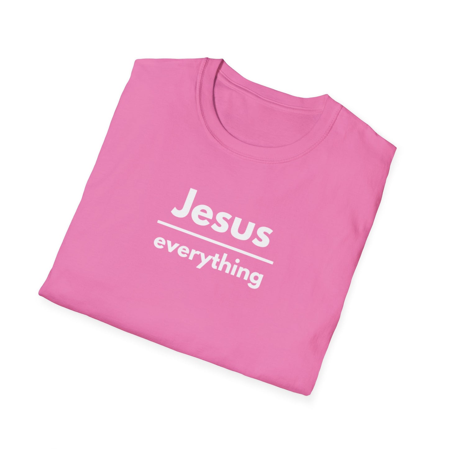 Jesus Over Everything Softstyle T-Shirt