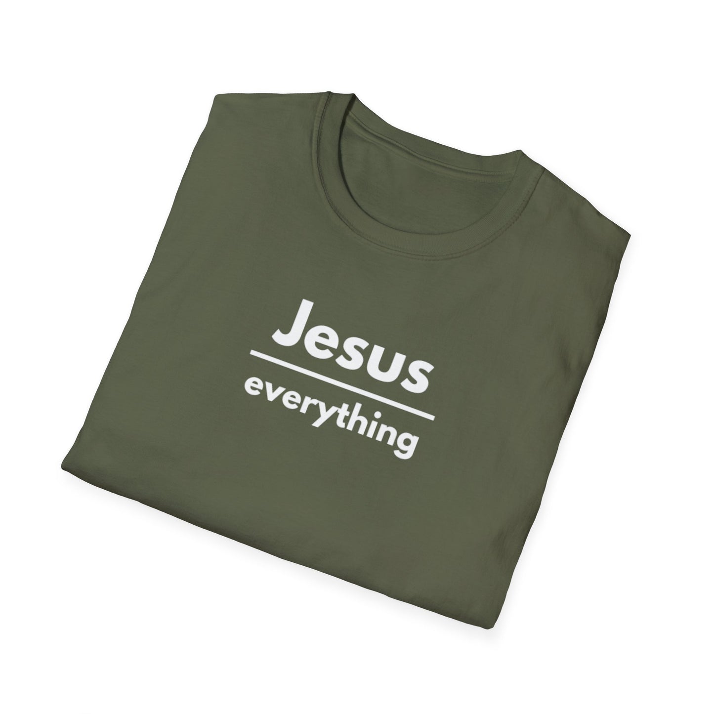 Jesus Over Everything Softstyle T-Shirt