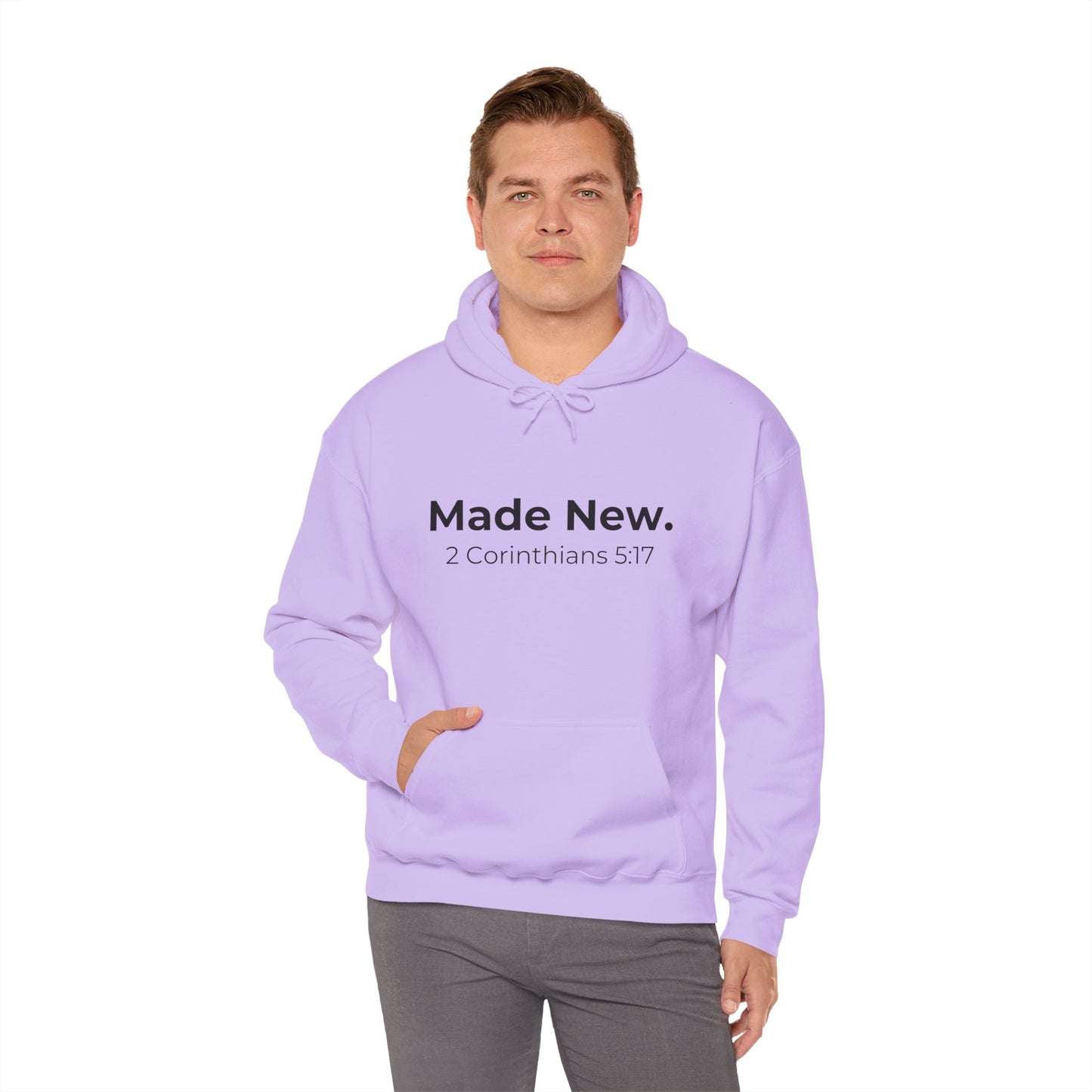 Made New: 2 Corinthians 5:17 Heavy Blend™ Hoodie