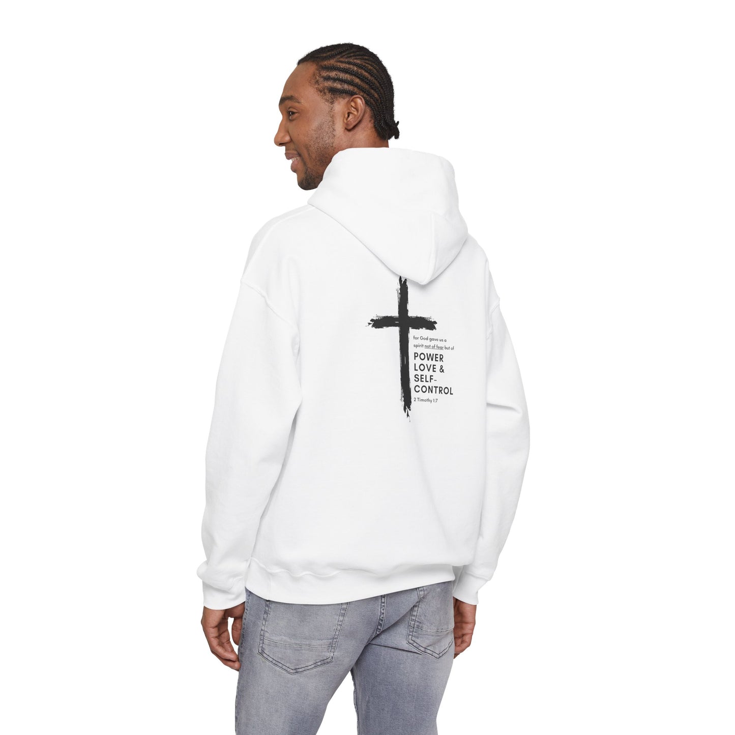Faith Over Fear Double-Sided Heavy Blend™ Hoodie
