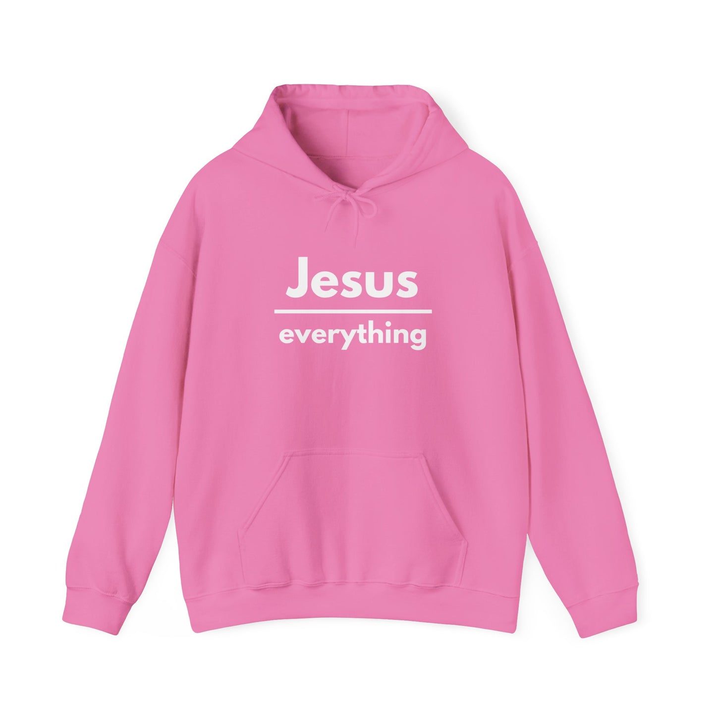 Jesus Over Everything Heavy Blend™ Hoodie