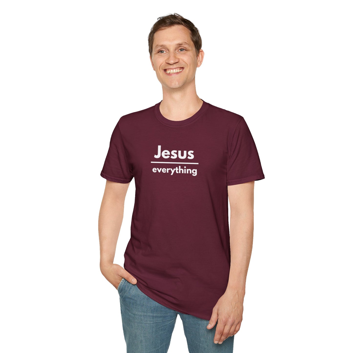 Jesus Over Everything Softstyle T-Shirt